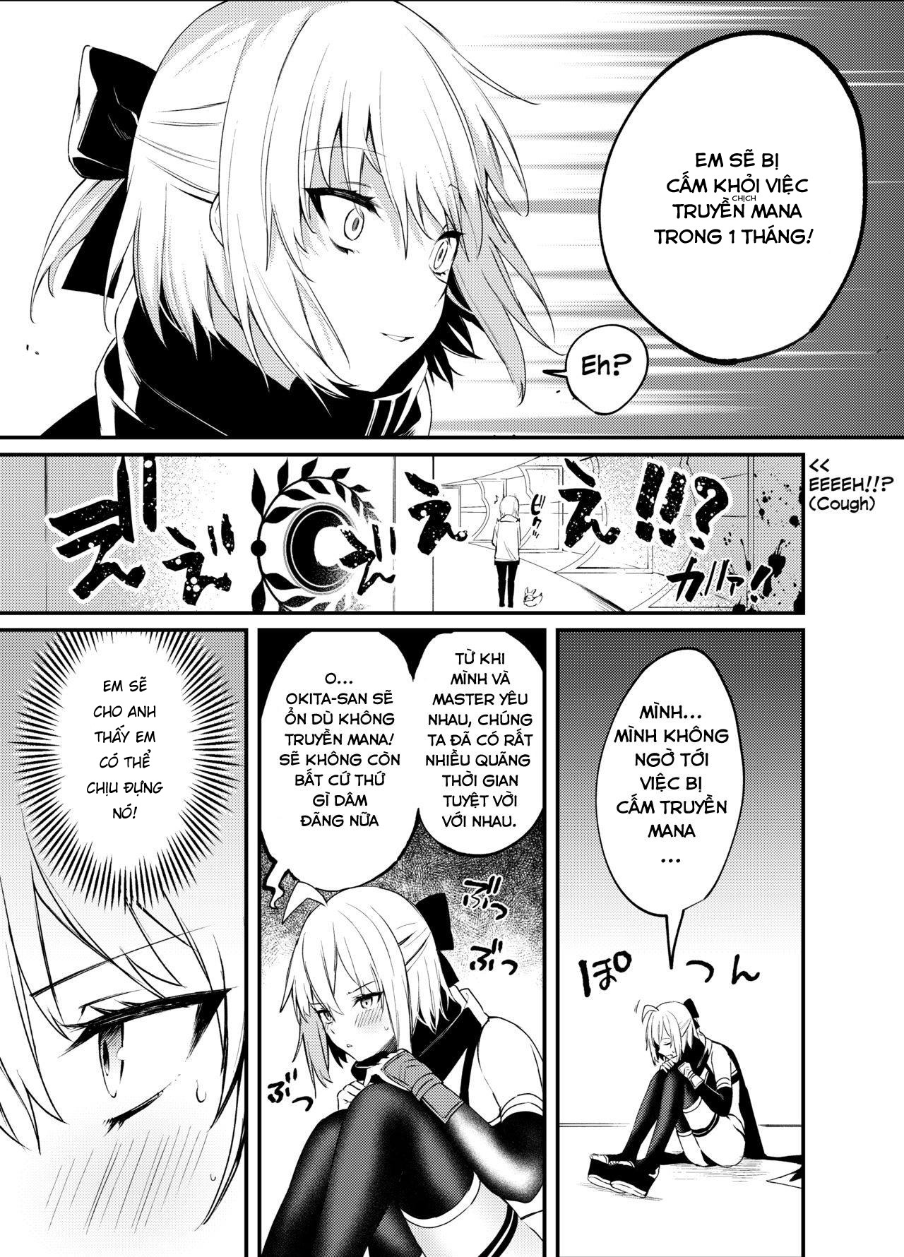 Đọc truyện hentai Okita-san không thể chịu được nữa! - Oneshot