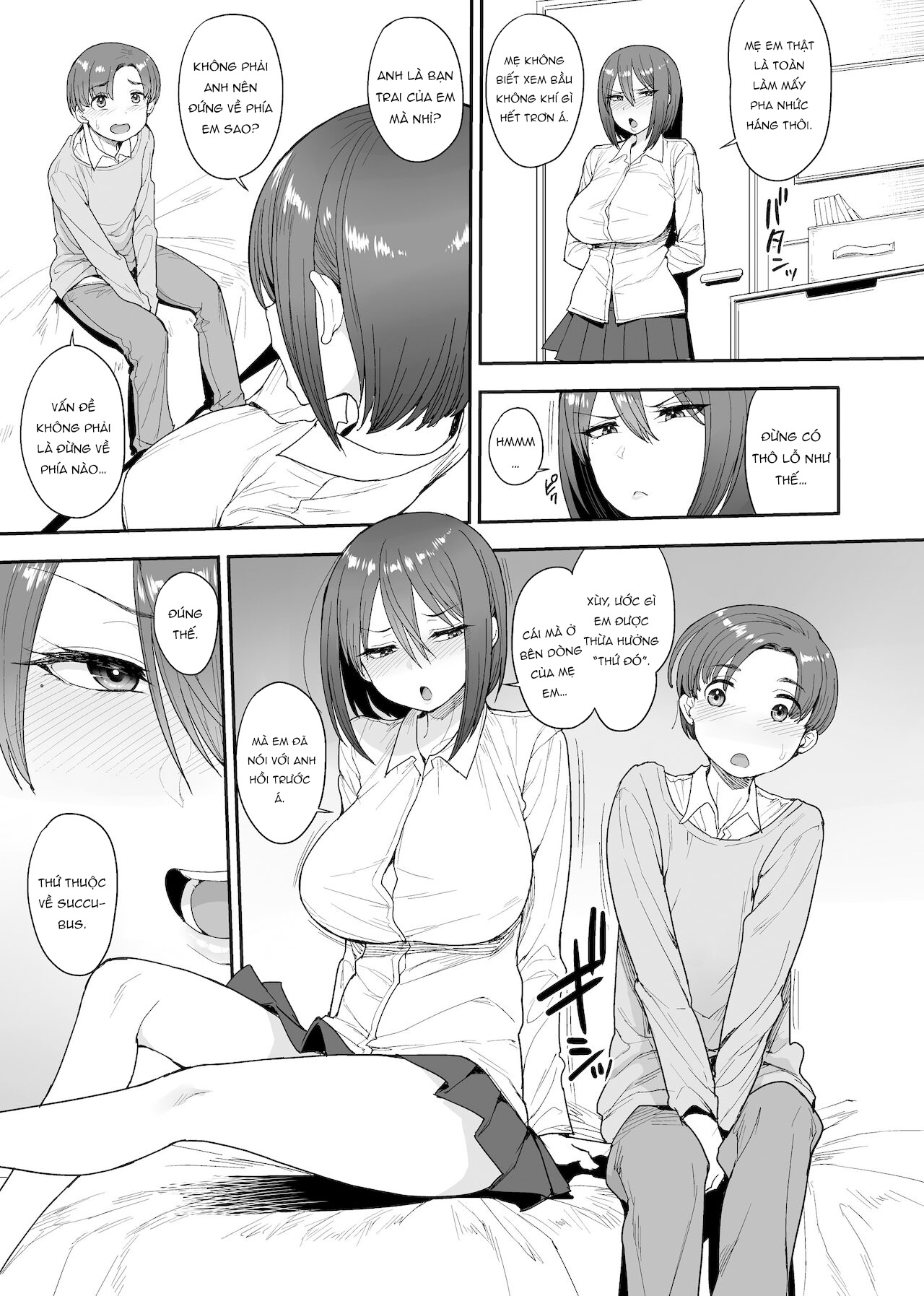 Đọc truyện hentai My Succubus Neighbour, the Mother and Daughter Case of the Onomiya Family - Oneshot