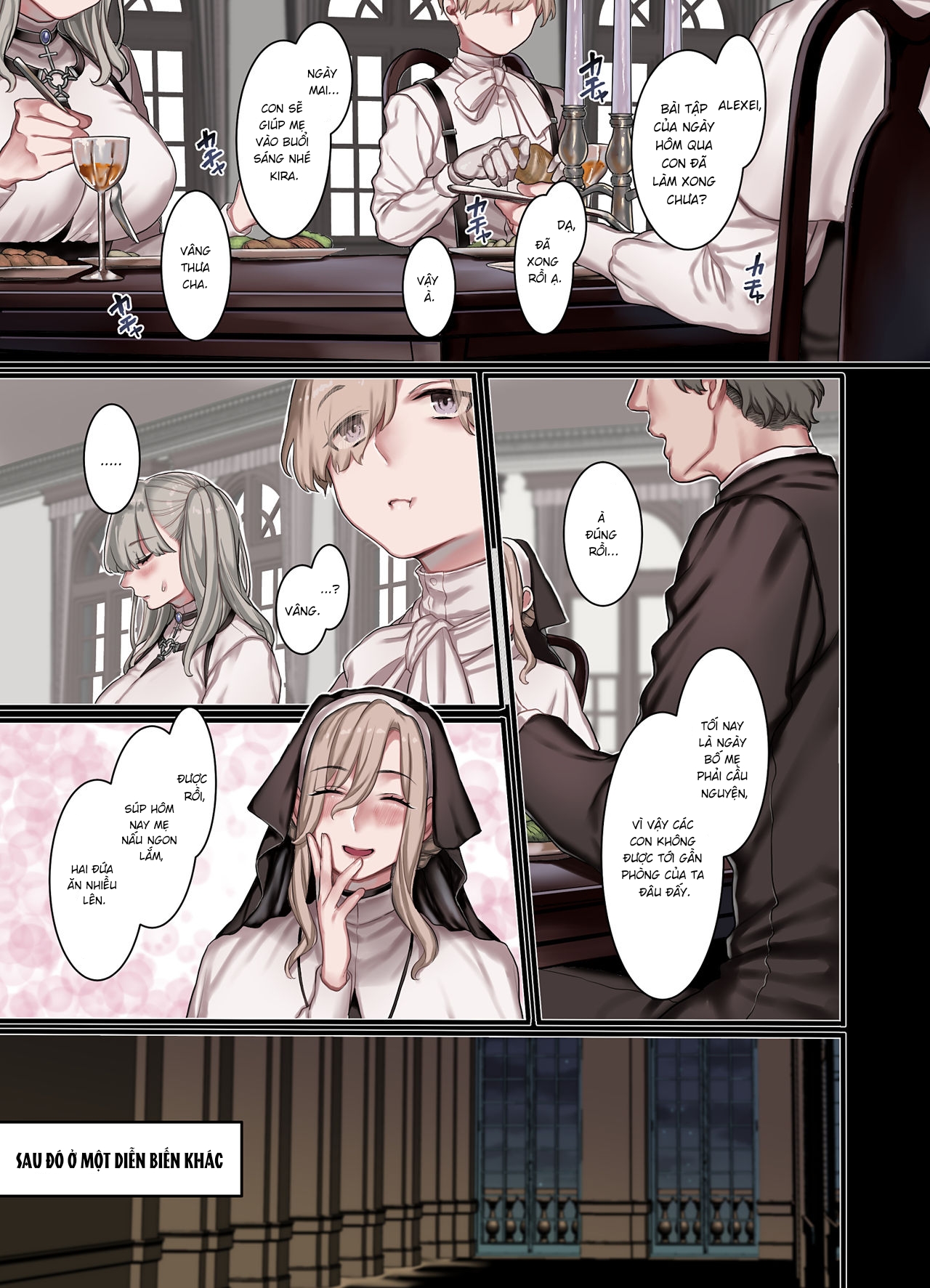 Đọc truyện hentai Giáo hội L và Gia đình Dị giáo - Chap 2