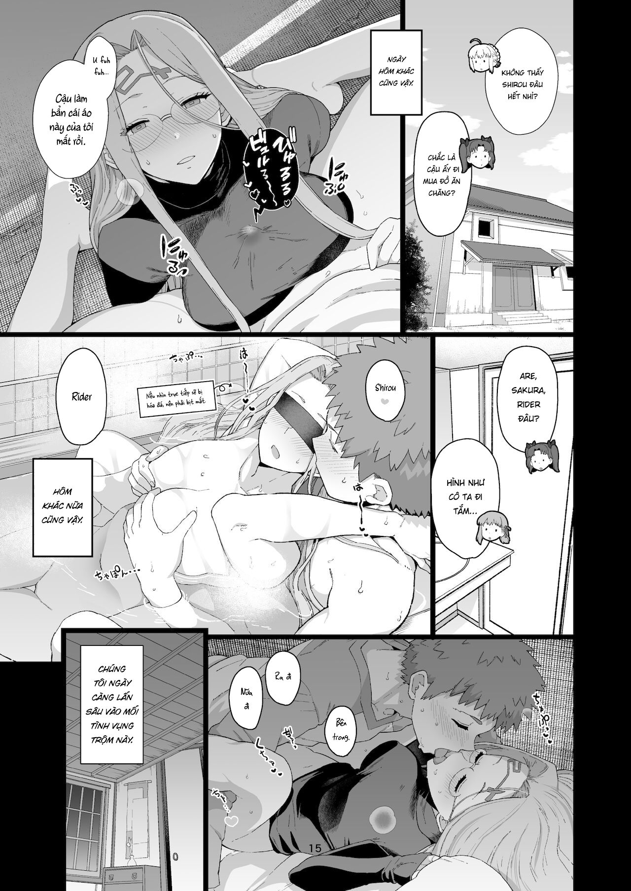 Đọc truyện hentai Rider-san vụng trộm - Oneshot
