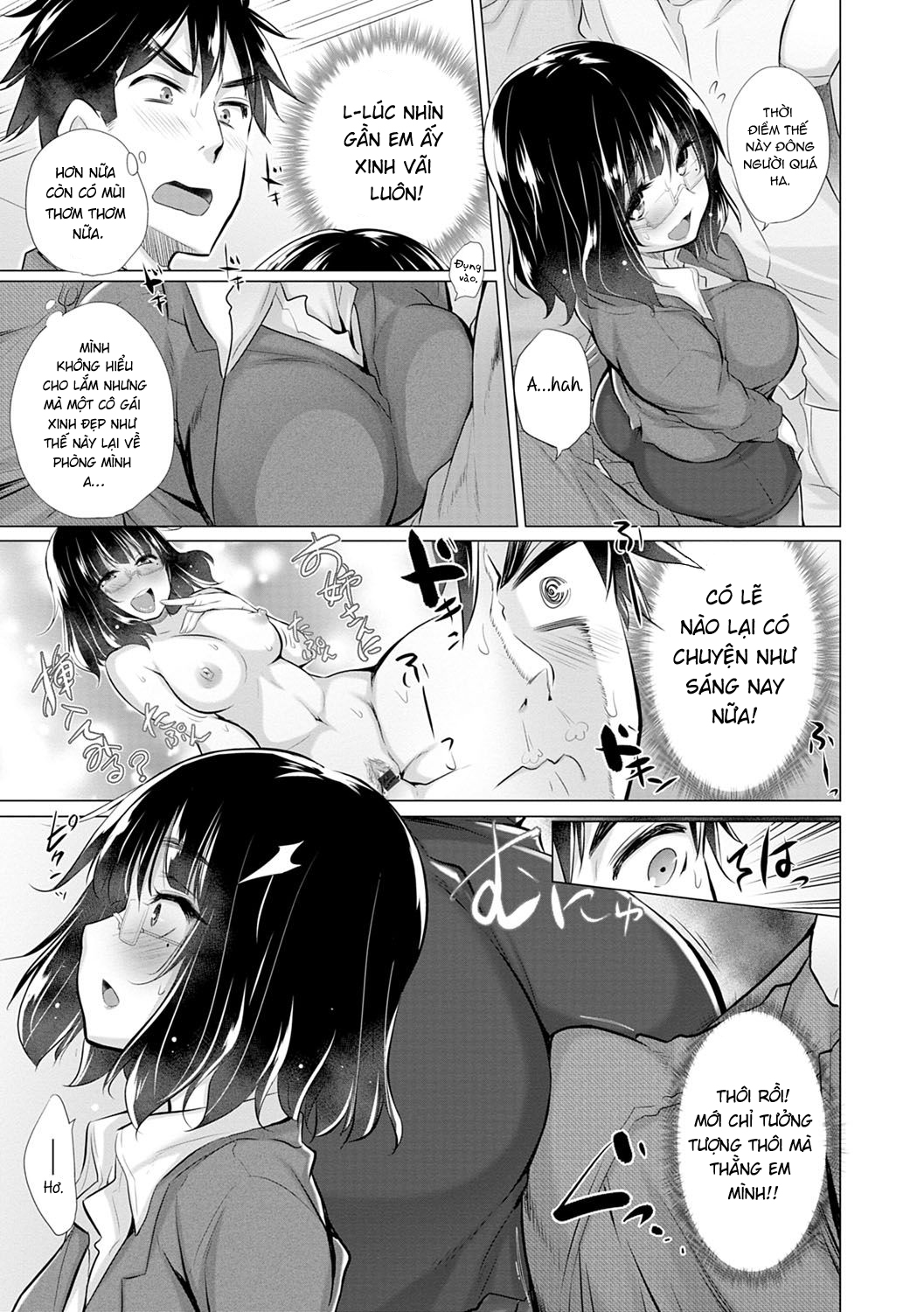 Đọc truyện hentai Trong Phòng Tôi Có Quá Nhiều Các Cô Gái Lạ! - Chap 2: kìa anh zai :(