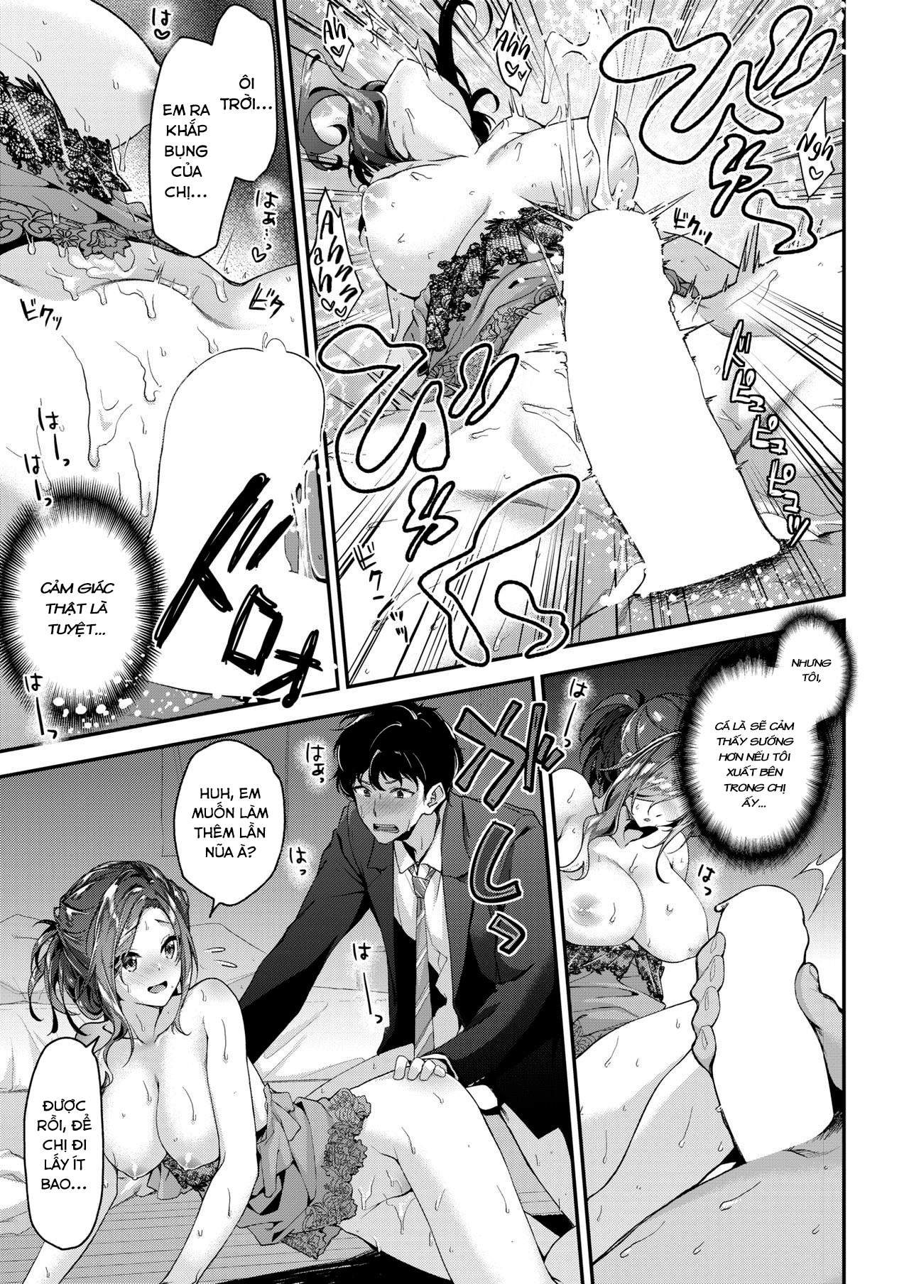 Đọc truyện hentai Totsugeki★Tonari no Onee-san - Oneshot