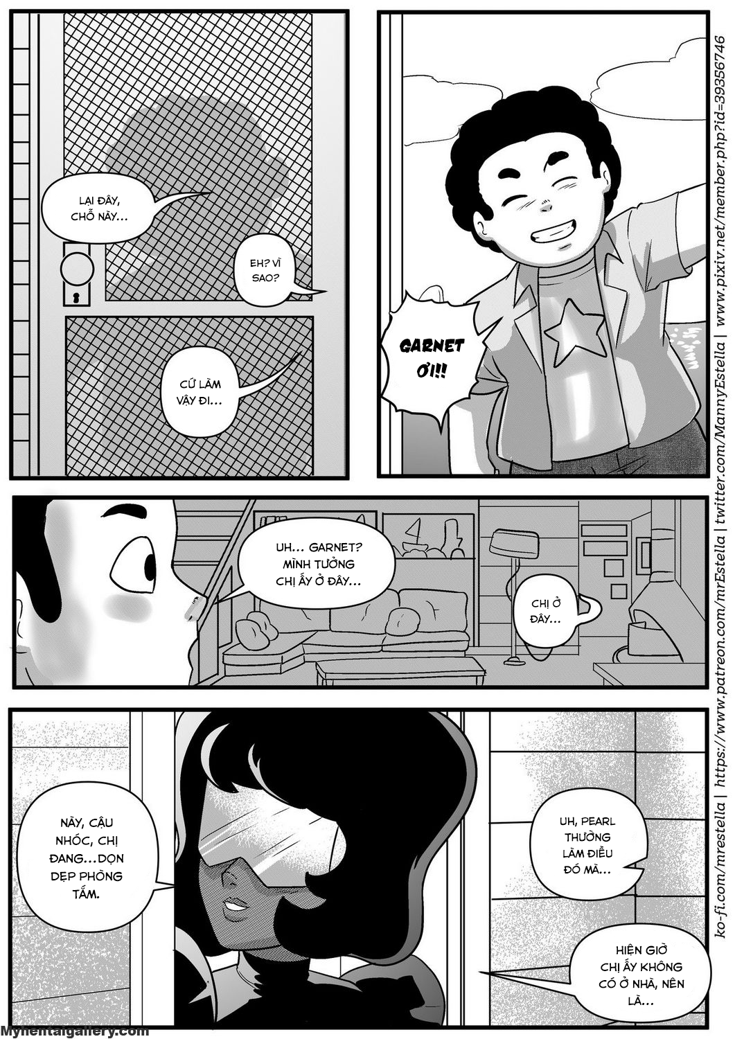 Đọc truyện hentai Món quà của Garnet Oneshot