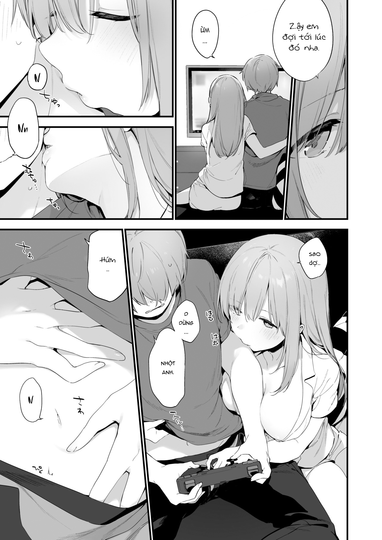 Đọc truyện hentai Manga#Game to kanojo - Oneshot