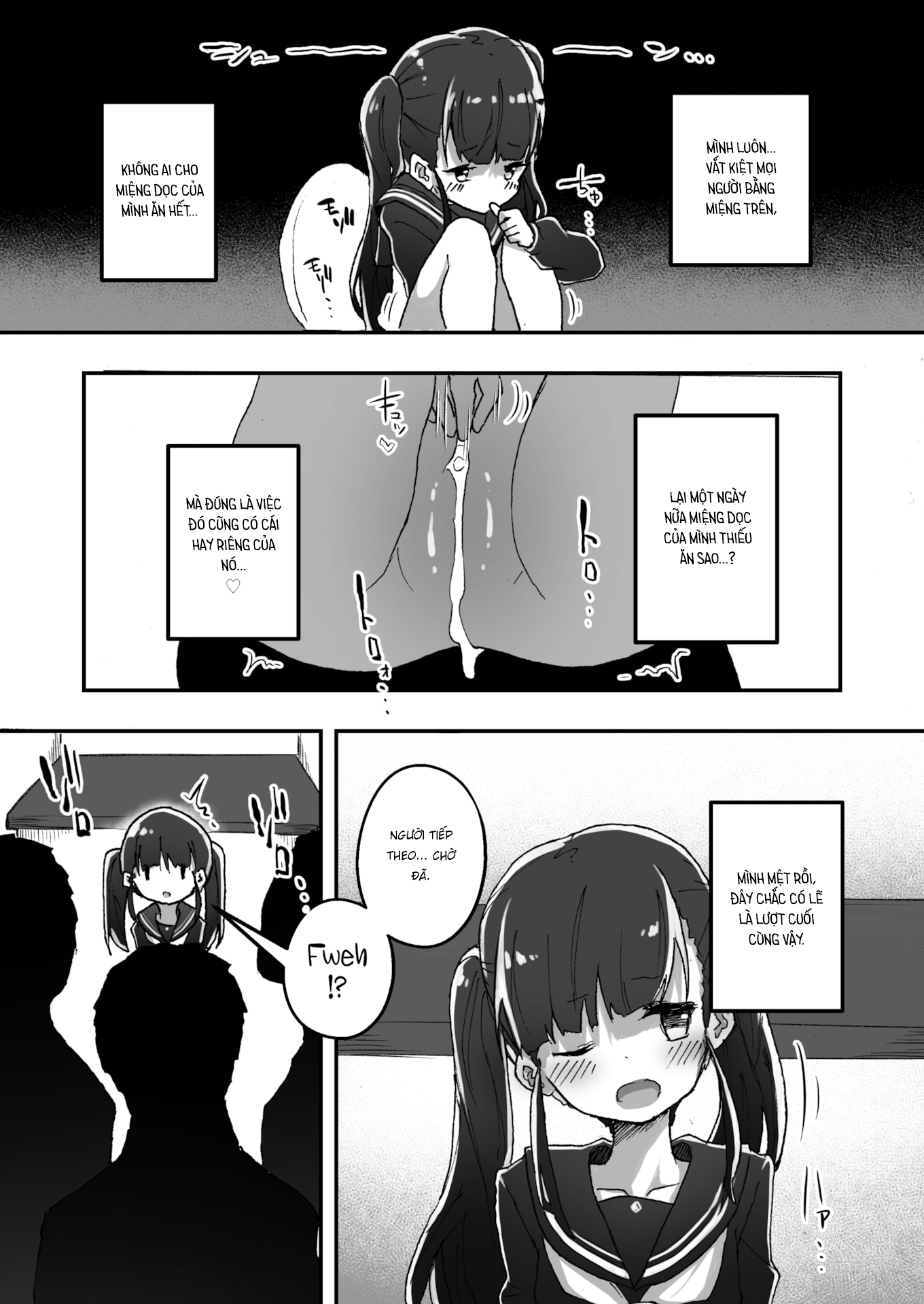 Đọc truyện hentai Hoan lạc mỗi ngày - Chap 6.5 - Xếp hàng xả stress tại toilet công cộng