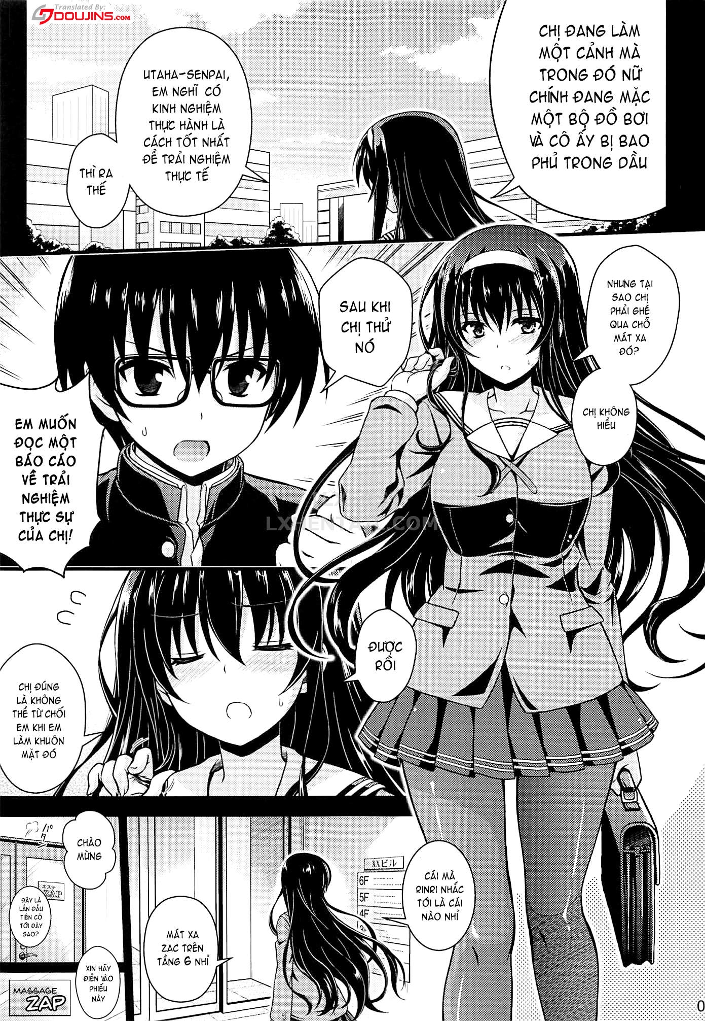 Đọc truyện hentai Honmono No Yukue - Oneshot