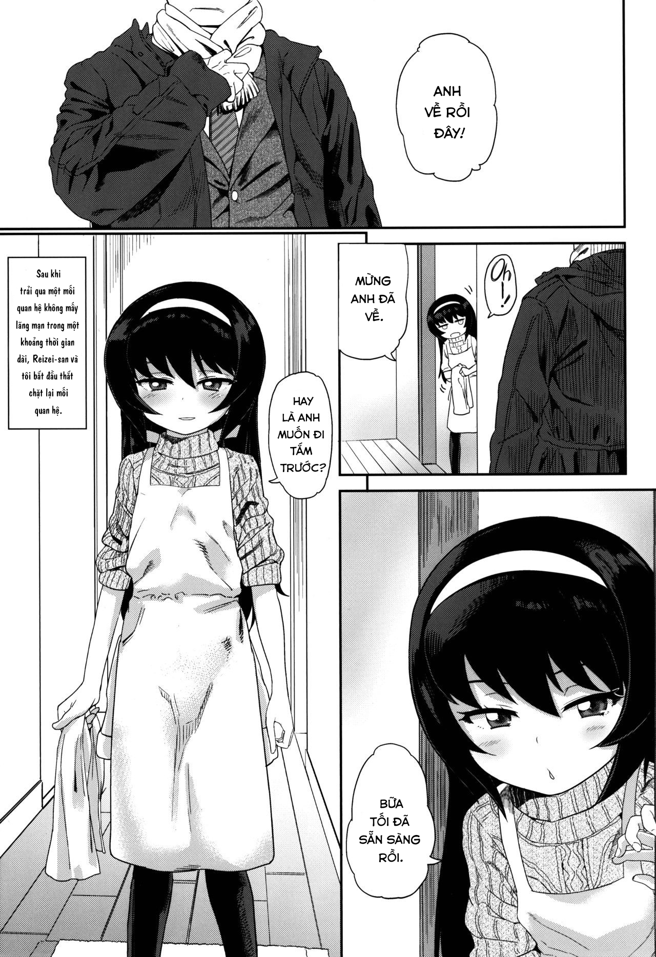 Đọc truyện hentai Sống chung với em Reizei-san - Oneshot