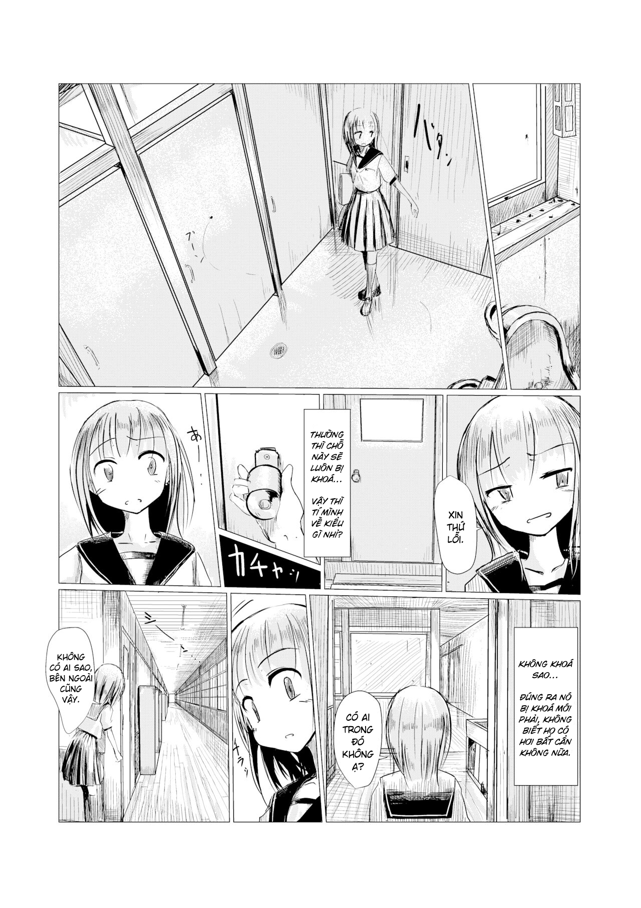 Đọc truyện hentai Cô gái và ngôi trường bị bỏ hoang - Chap 1