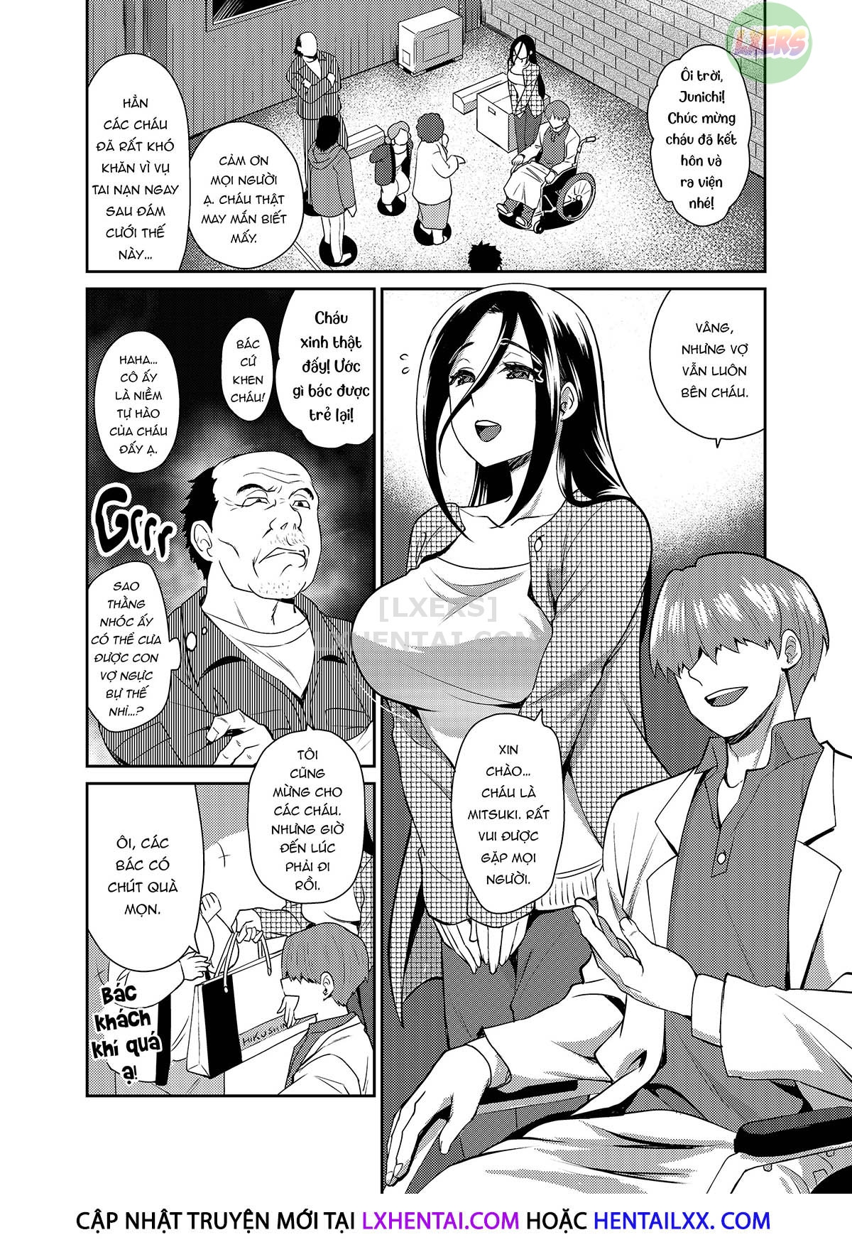 Đọc truyện hentai My Cheating Caretaker Wife - Oneshot