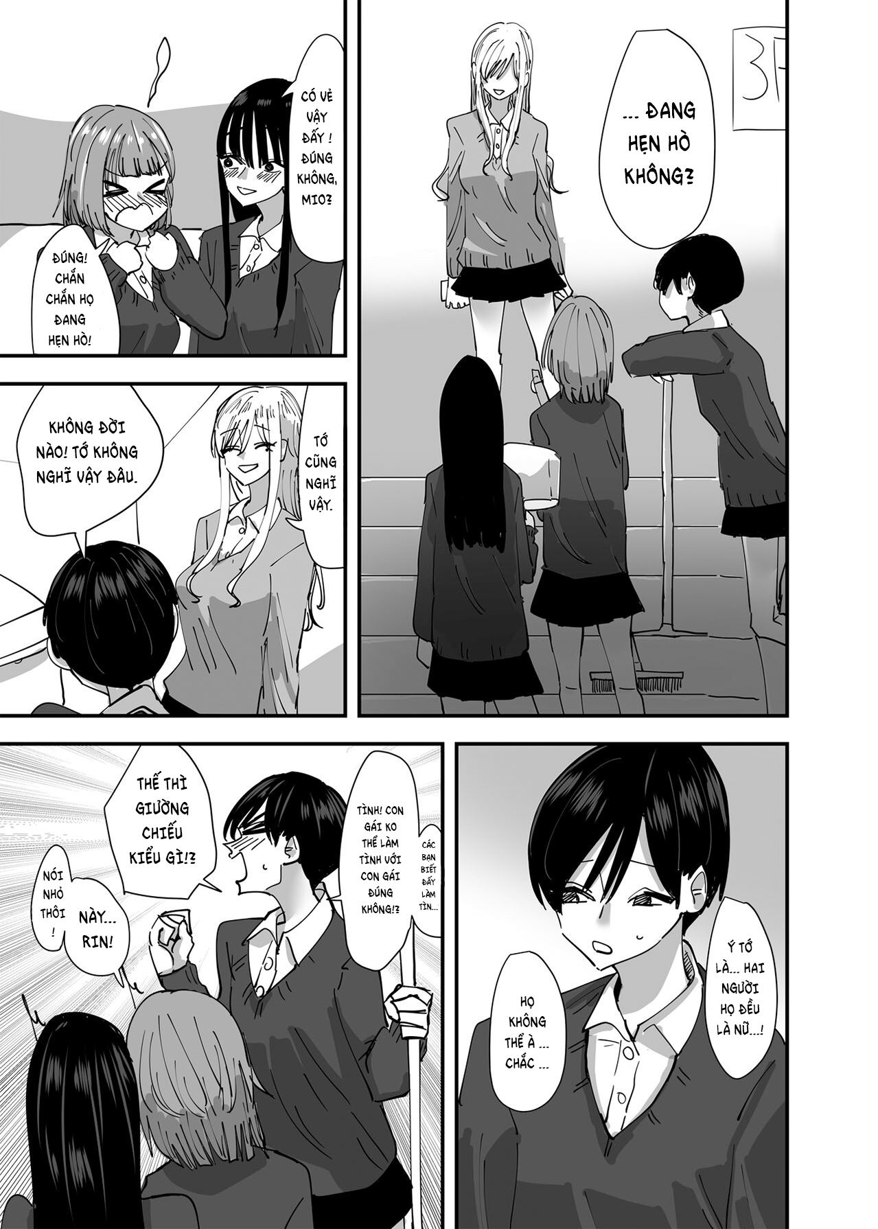 Đọc truyện hentai Chuyện tình của những cô nàng táo bạo - Chap 1