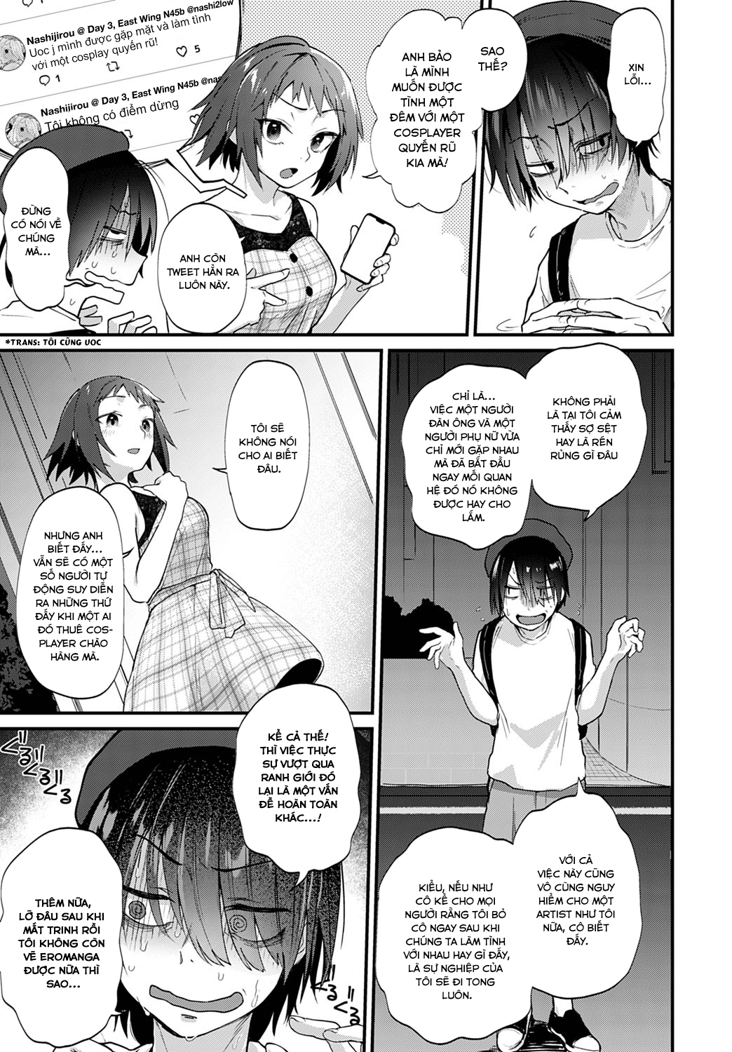 Đọc truyện hentai Liệu họa sĩ nghiệp dư có ước mơ được làm tình với Cosplayer không? - Liệu họa sĩ nghiệp dư có ước mơ được làm tình với Cosplayer không?