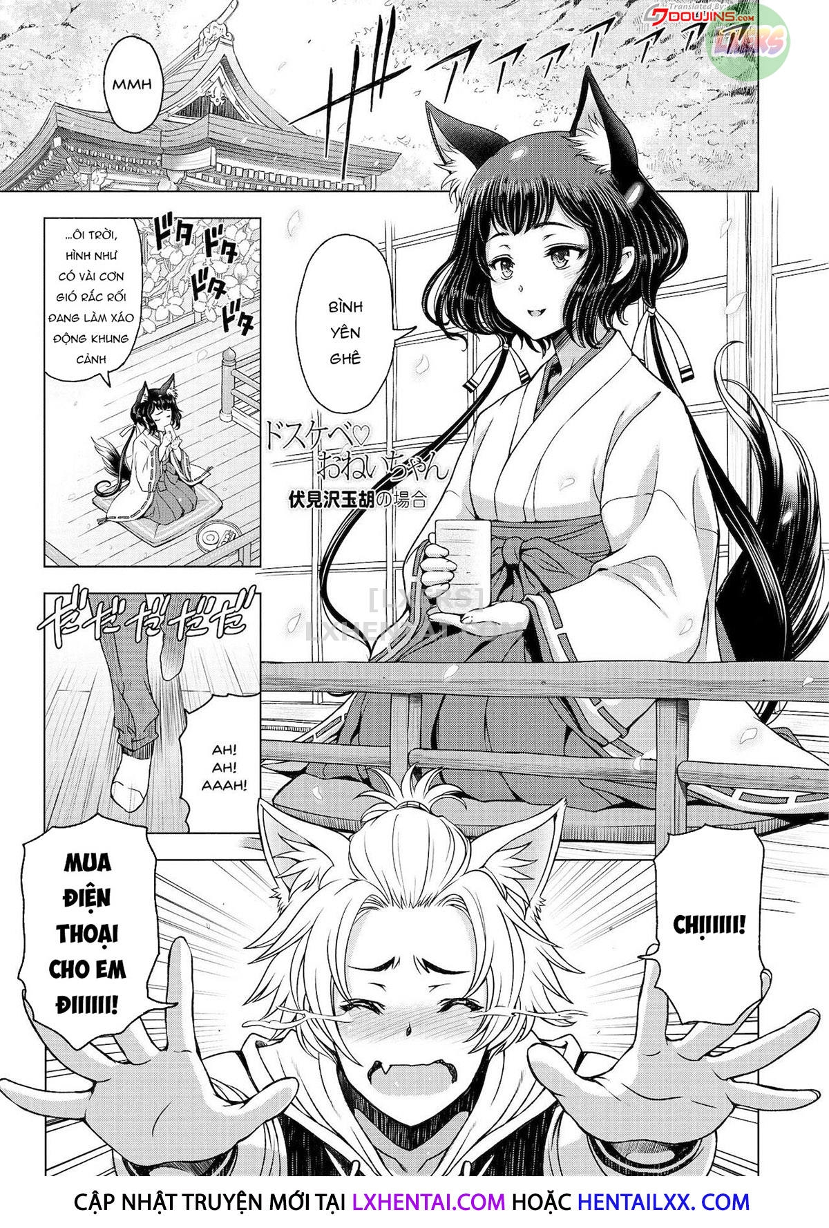 Đọc truyện hentai Chị gái siêu dâm đãng - Chap 6