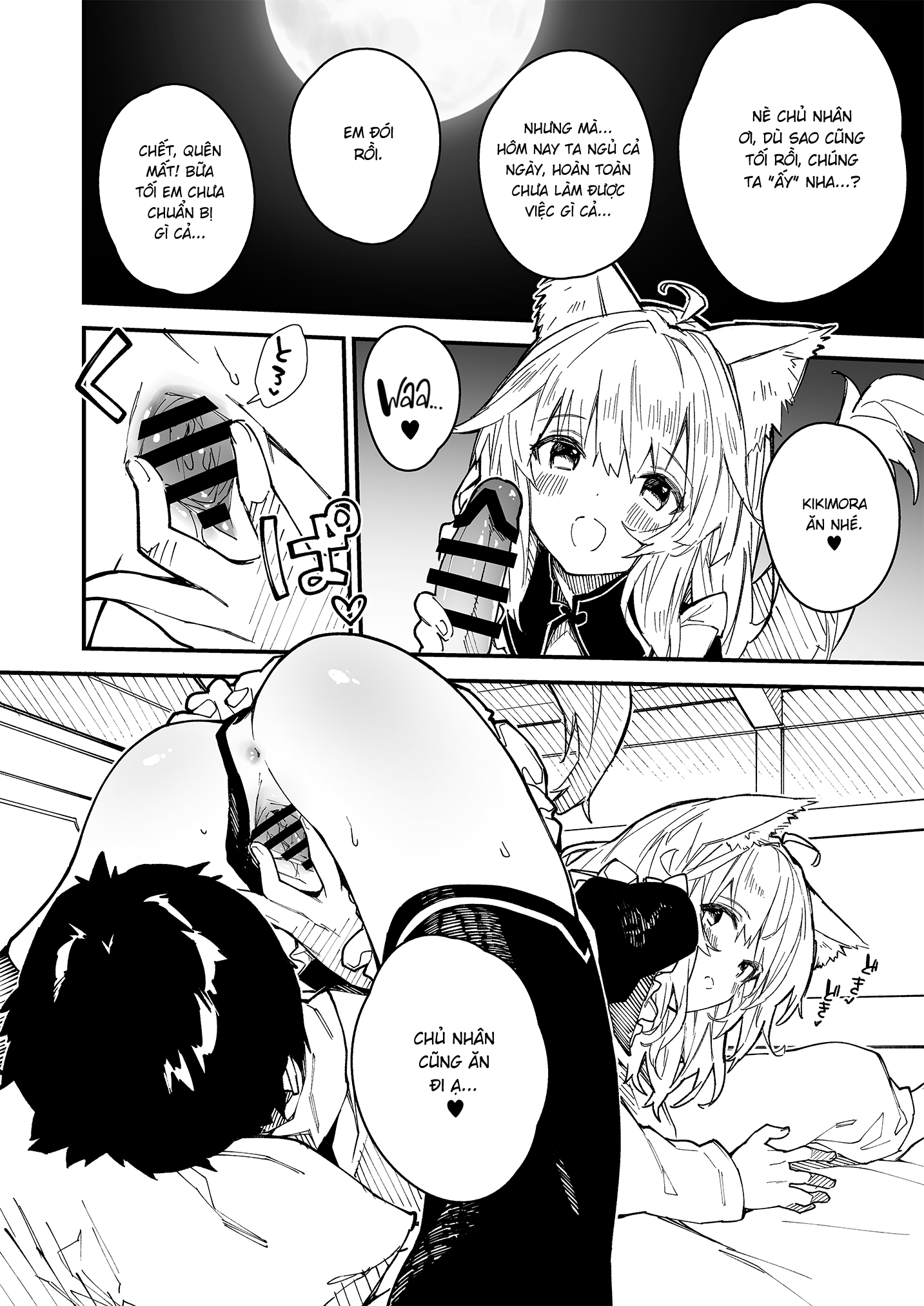 Đọc truyện hentai Sống Cùng Nàng Tai Thú - Ngoại truyện 2