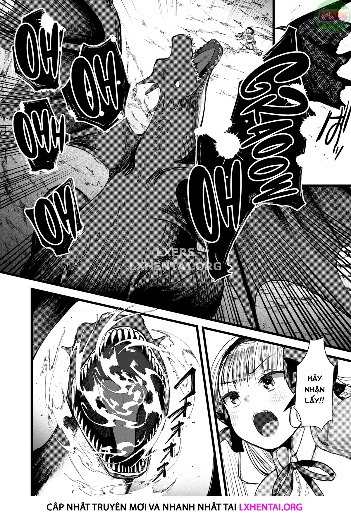 Đọc truyện hentai Cuộc sống thư thái nơi đảo hoang cùng cô Kỵ sĩ công chúa Level 1 - Chap 10