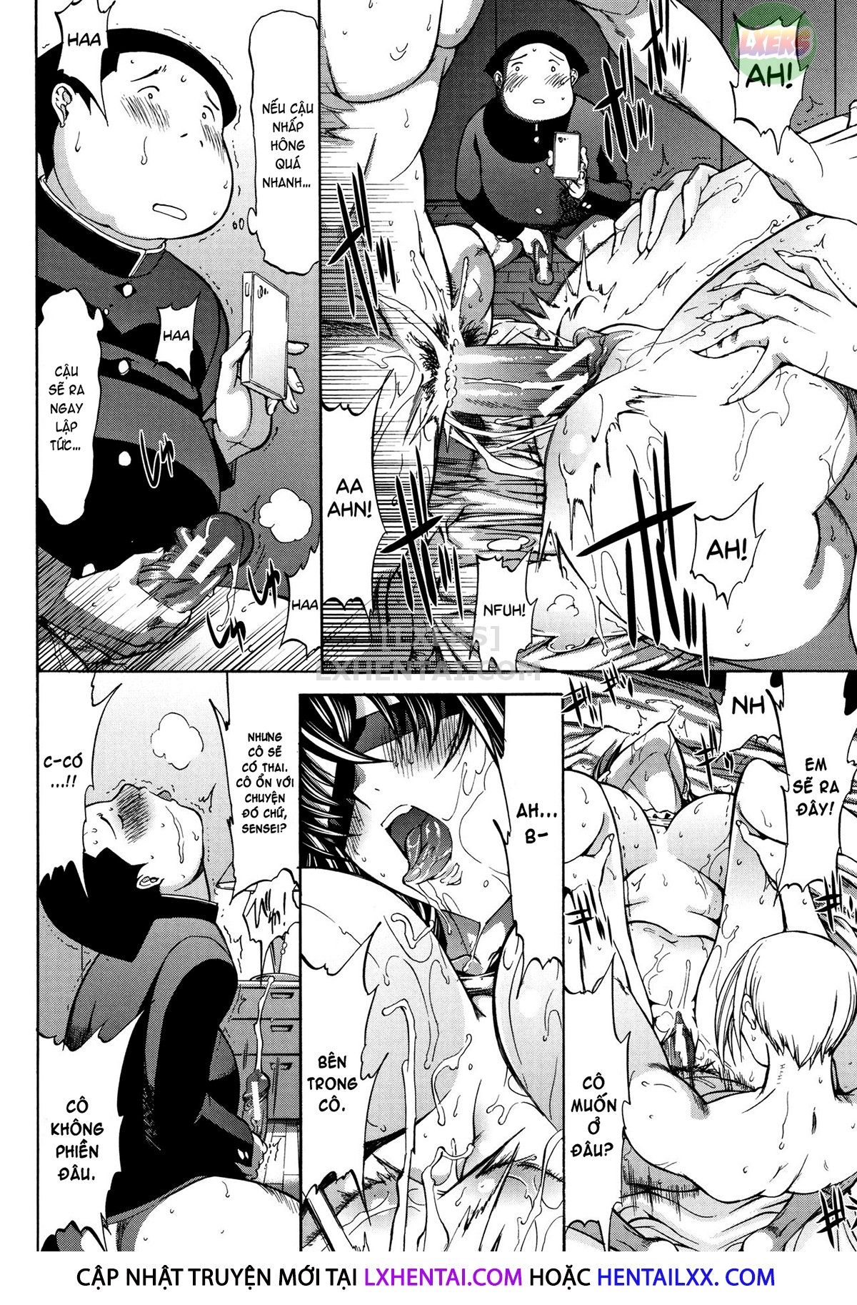 Đọc truyện hentai Shinjin Onna Kyoushi Shinjou Yuuko Chap 6