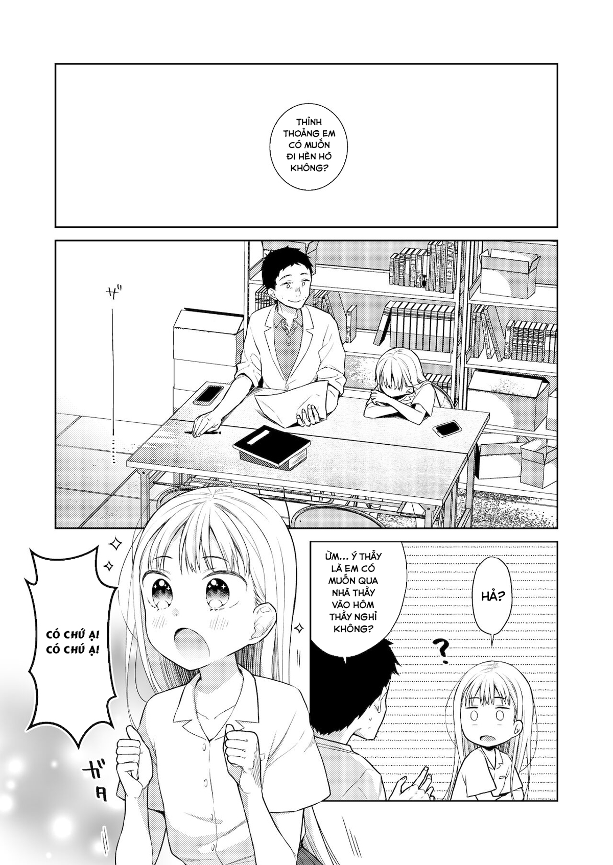 Đọc truyện hentai Hội chứng TS Haruki-kun - Chap 4.1: Hẹn hò tại nhà...