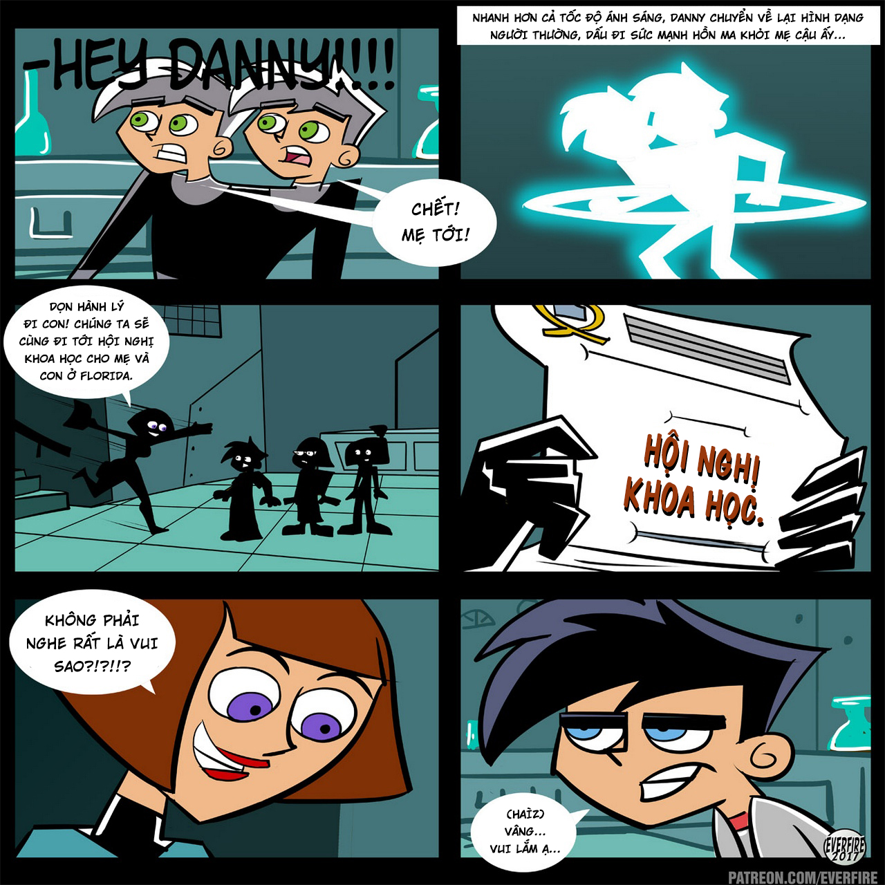 Đọc truyện hentai Tình cảm gia đình (Danny Phantom) - Oneshot