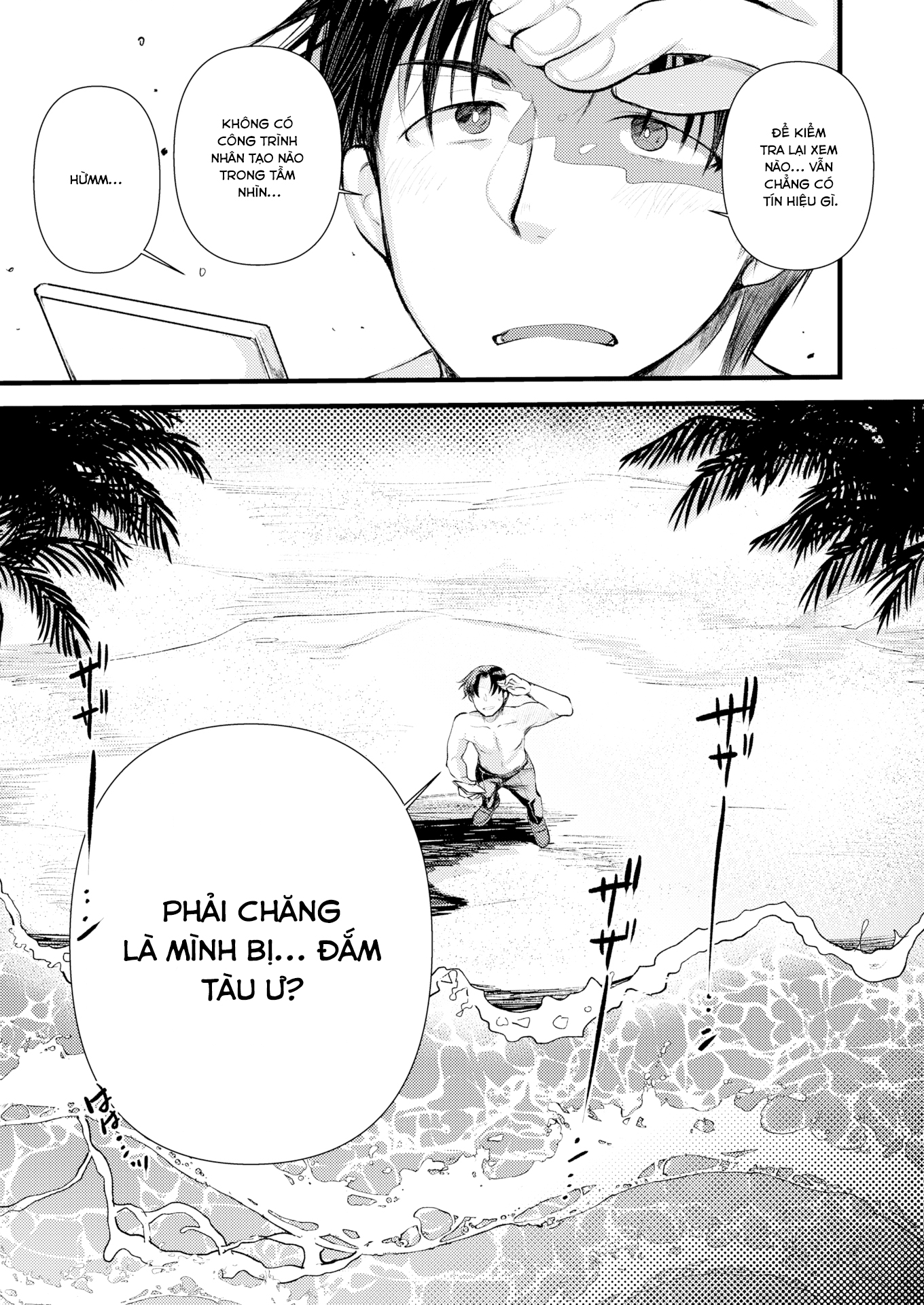 Đọc truyện hentai Cuộc sống thư thái nơi đảo hoang cùng cô Kỵ sĩ công chúa Level 1 - Chương 1