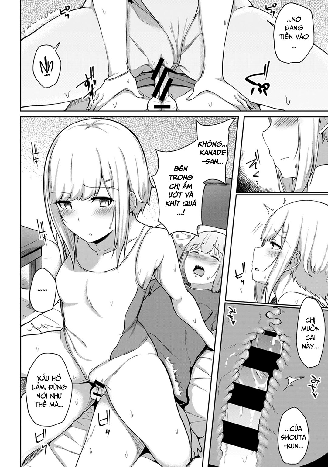 Đọc truyện hentai Tôi ấn nhầm huyệt làm em ấy cứng ngắc!? Bị mát xa ngược lại bằng cặc em ấy! - Chap 6 - Cậu dám nẫng tay trên à?