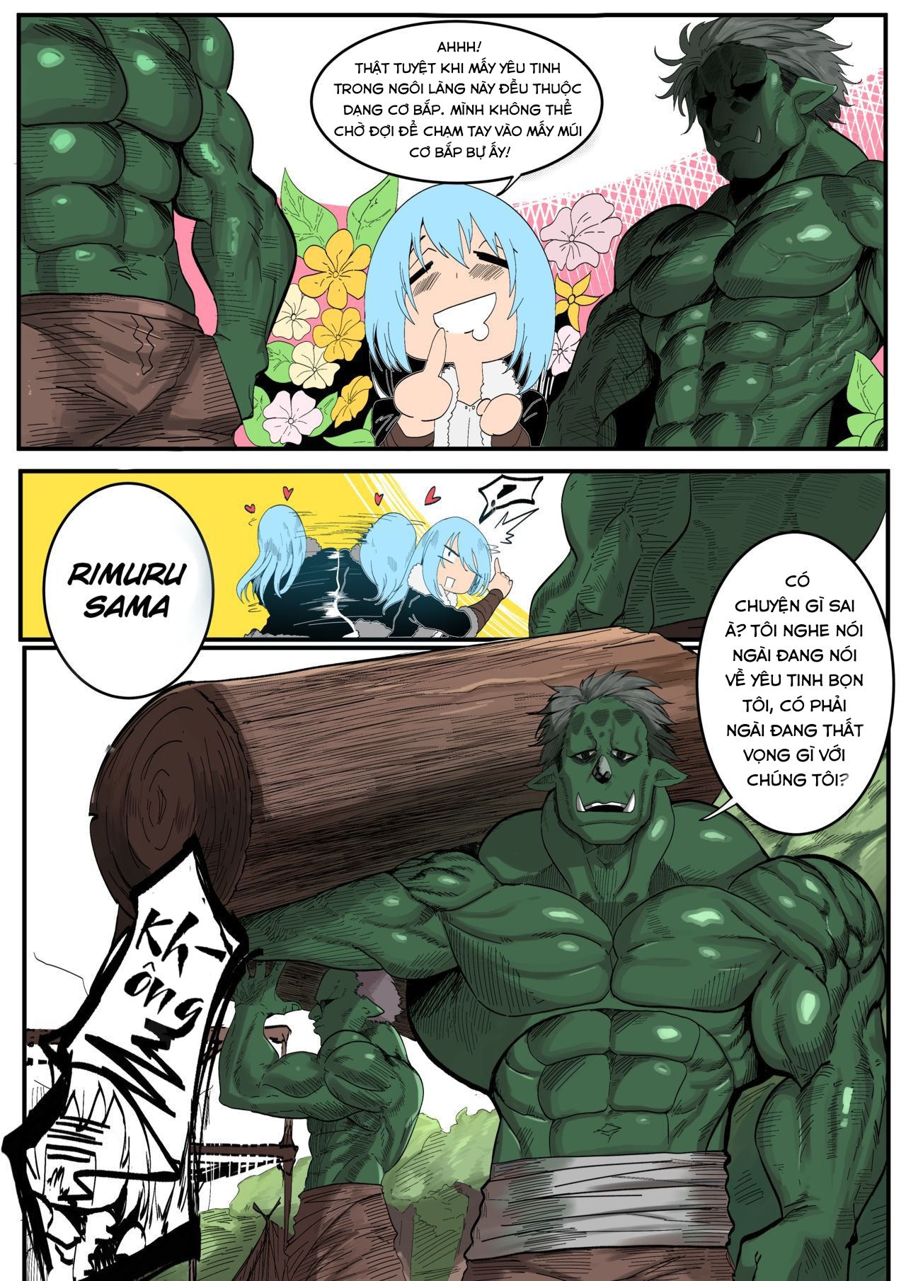 Đọc truyện hentai Ngày mà tôi được đầu thai thành phò slime - Oneshot ( có màu )