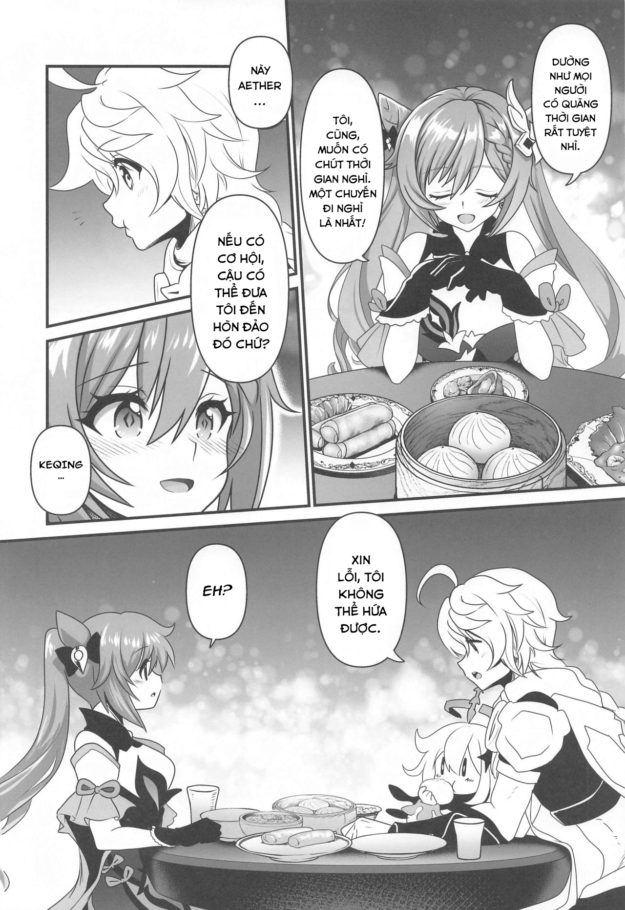 Đọc truyện hentai Ánh sao láp lánh kia.(Genshin Impact) - Oneshot
