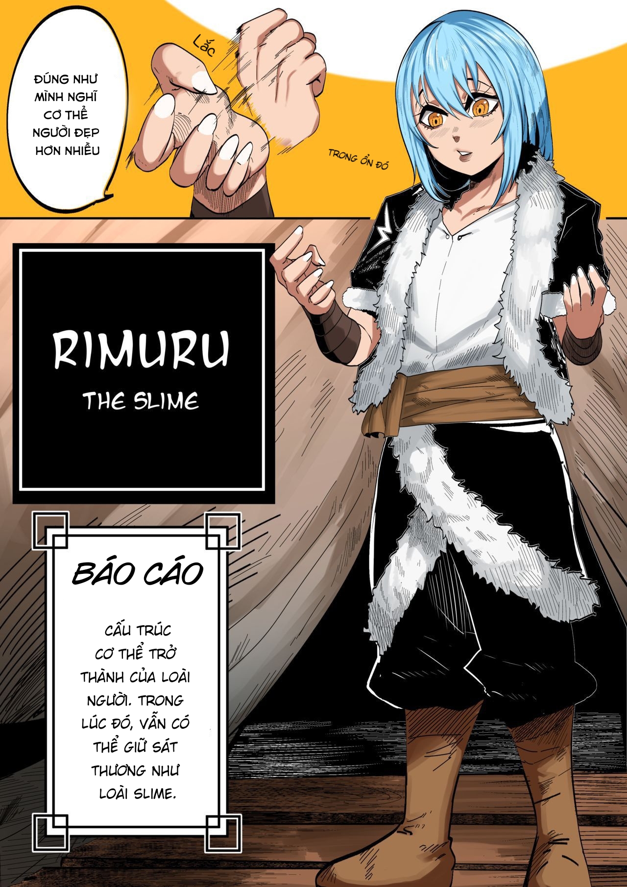 Đọc truyện hentai Ngày mà tôi được đầu thai thành phò slime - Oneshot ( có màu )