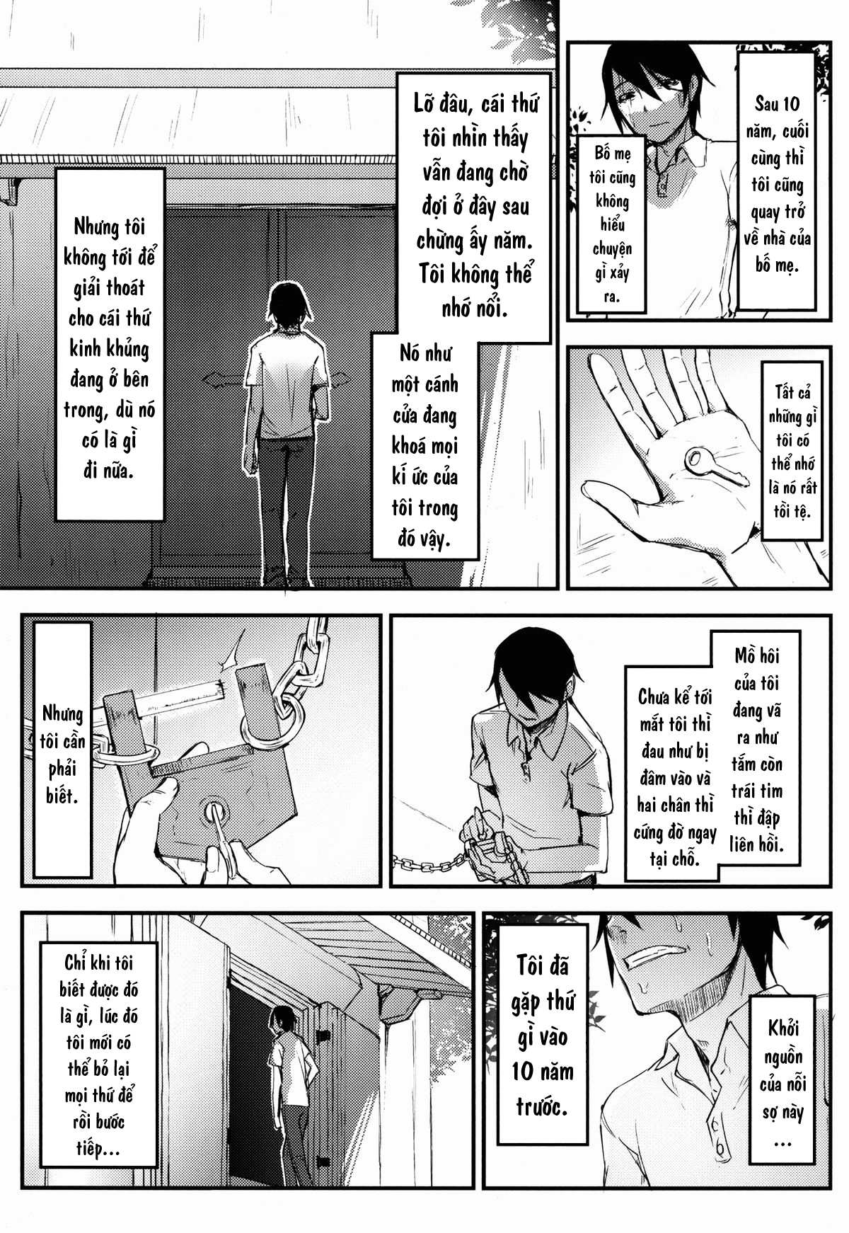 Đọc truyện hentai Nền Trắng Kí Ức - Chap 2 - Ác mộng