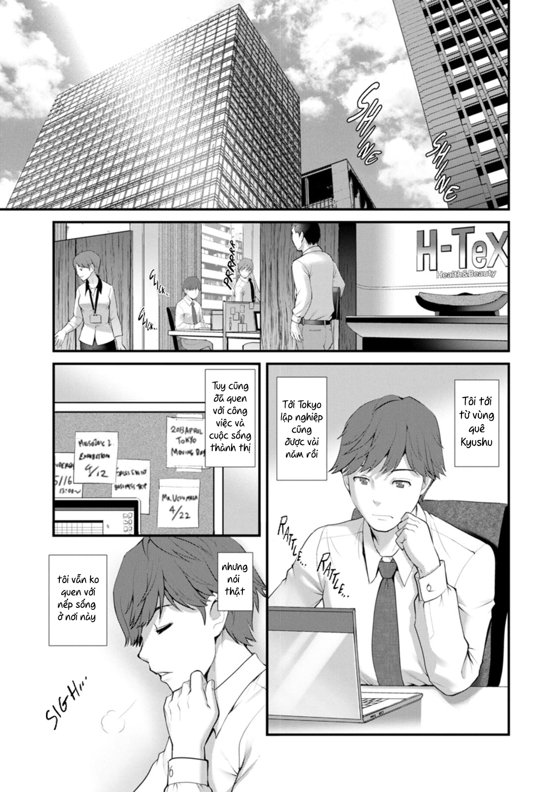 Đọc truyện hentai Tuần trăng mật dưới 30m đất - Chap 1