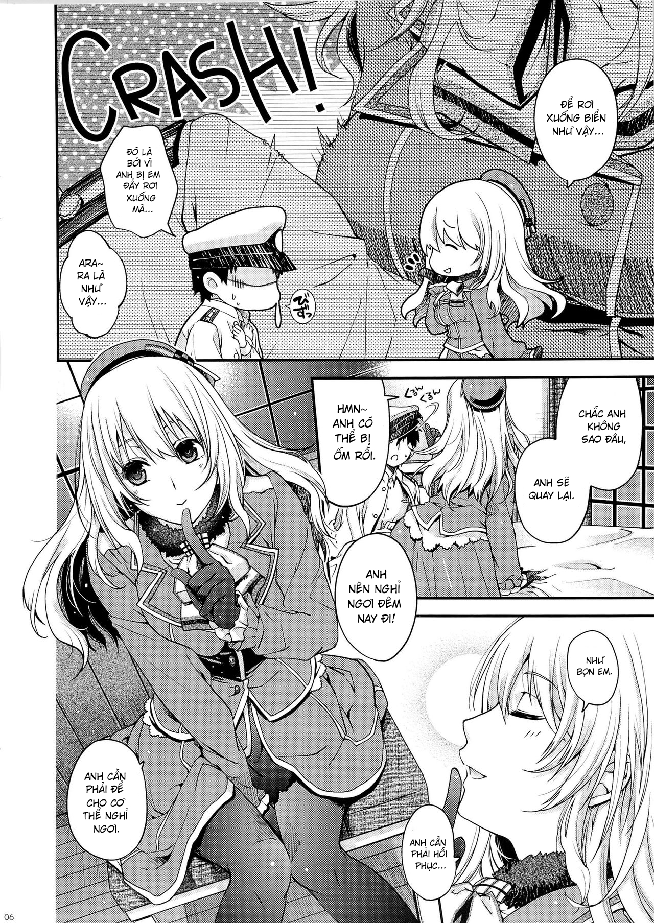 Đọc truyện hentai Trận Chiến Lúc Nửa Đêm! (Kantai Collection -KanColle-) - Oneshot