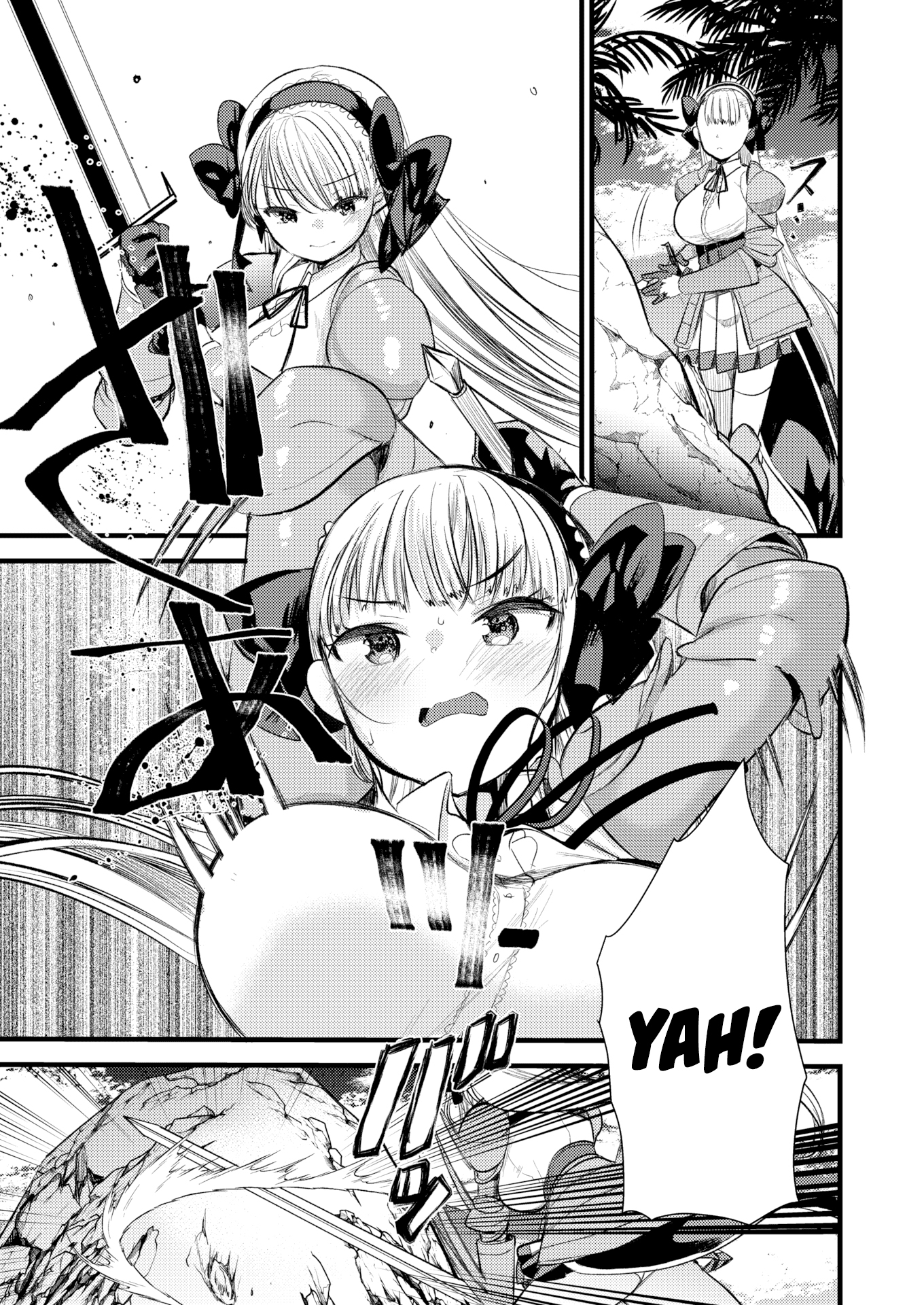 Đọc truyện hentai Cuộc sống thư thái nơi đảo hoang cùng cô Kỵ sĩ công chúa Level 1 Chương 3