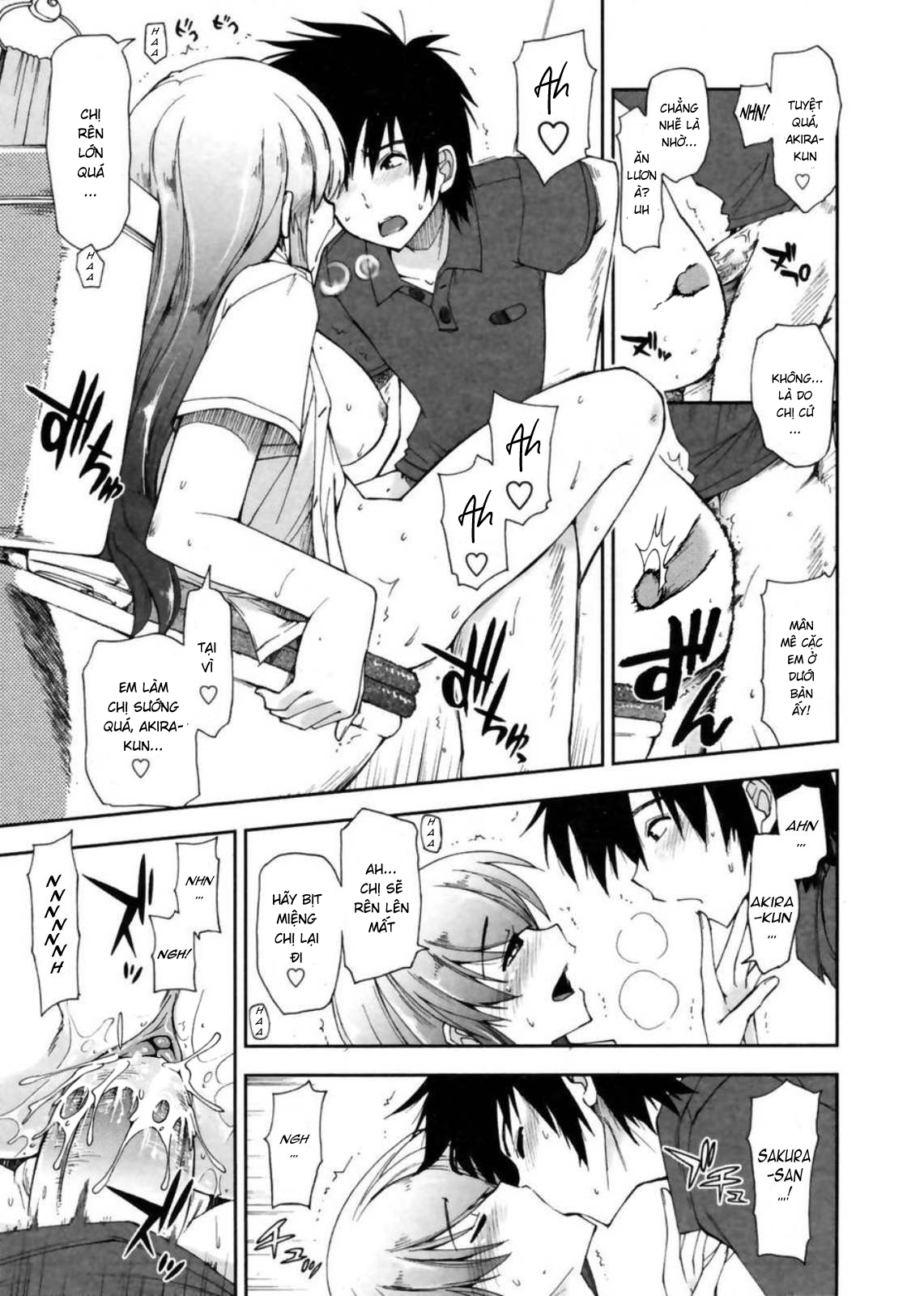 Đọc truyện hentai Sống chung cùng 3 chị em [Không Che] - Chap 4