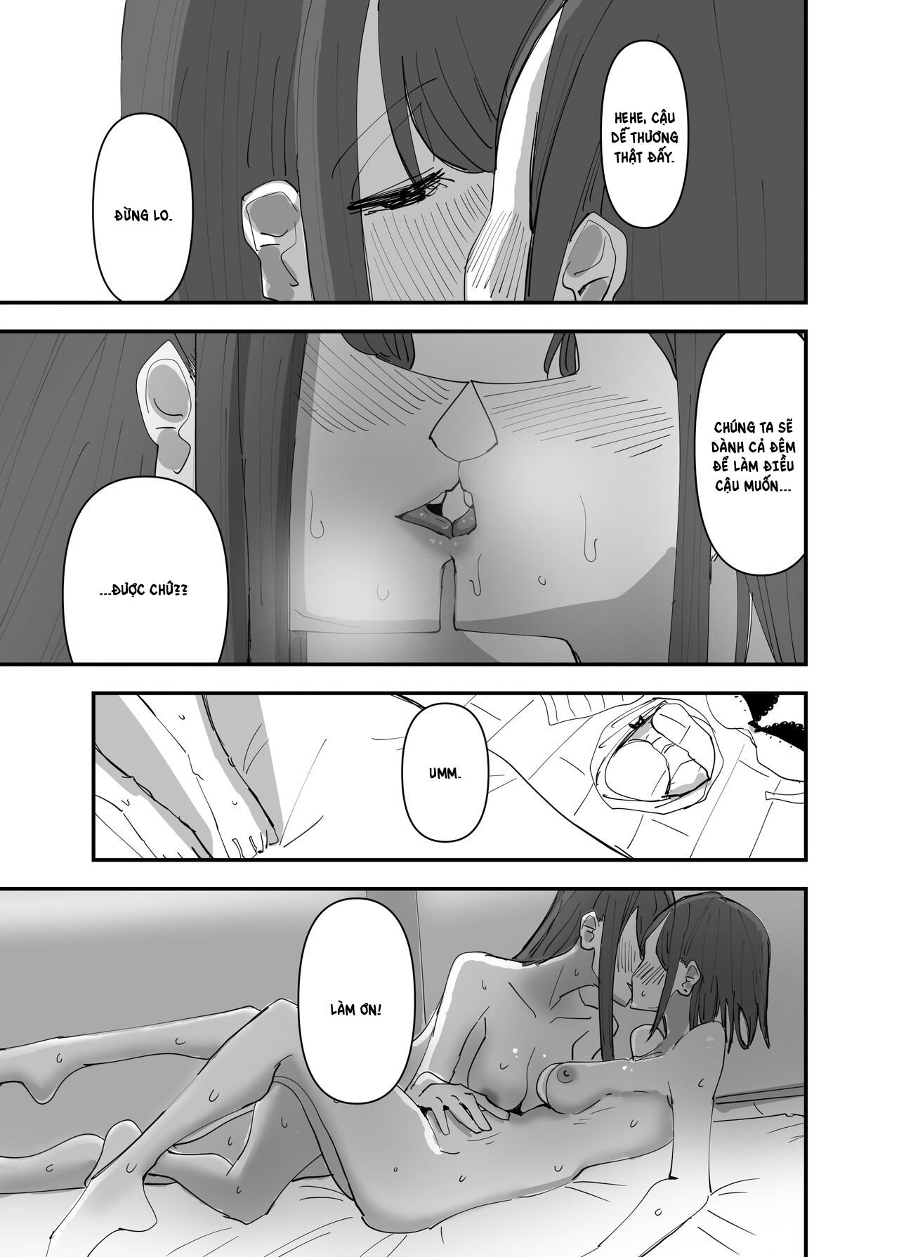 Đọc truyện hentai Chuyện tình của những cô nàng táo bạo - Chap 3
