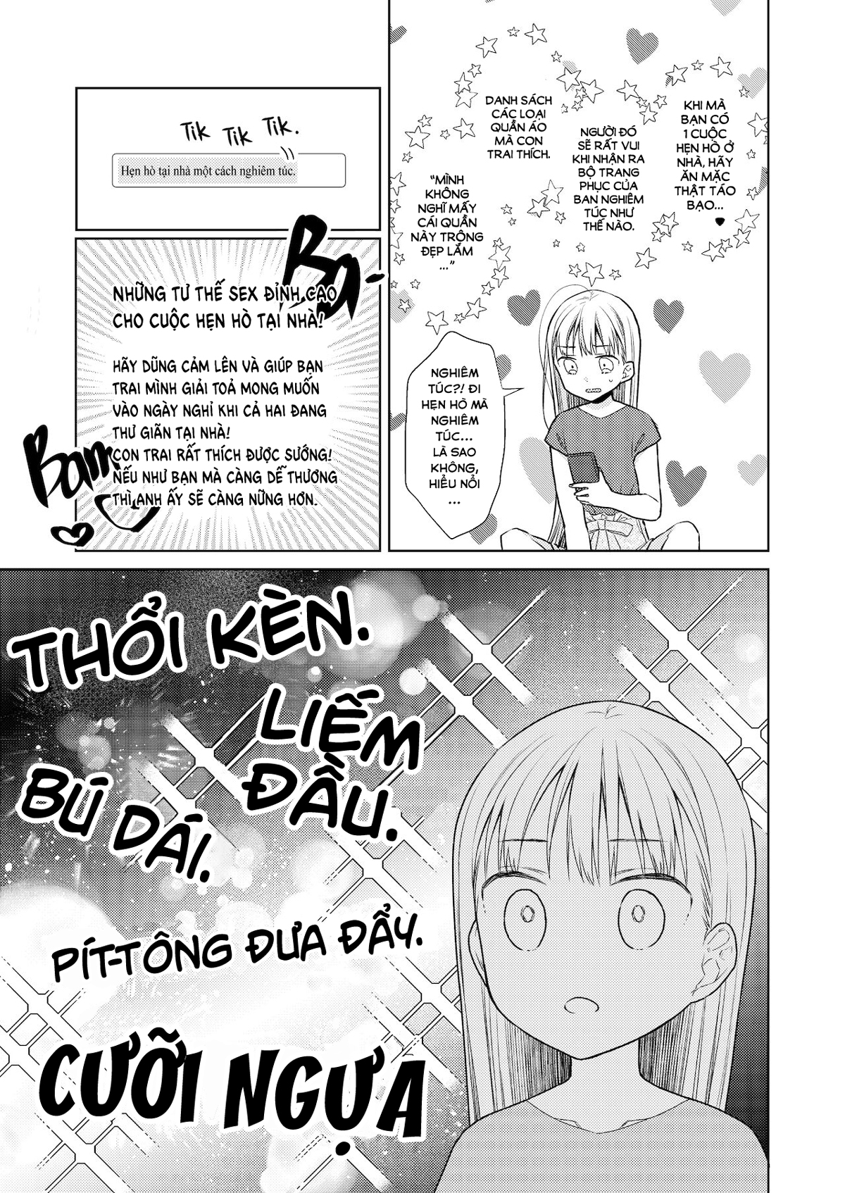 Đọc truyện hentai Hội chứng TS Haruki-kun - Chap 4.1: Hẹn hò tại nhà...