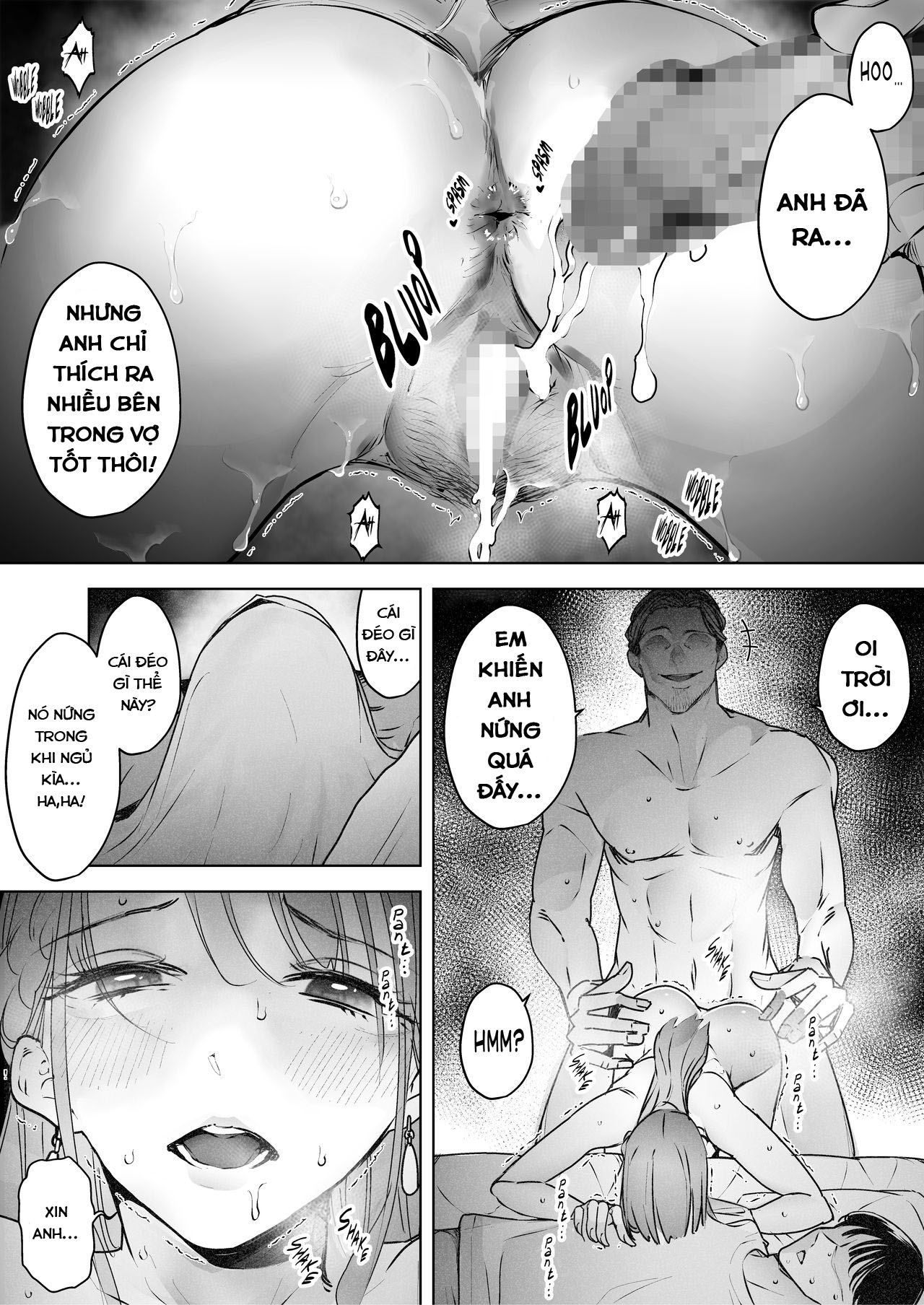 Đọc truyện hentai Boku wa Tsuma ga Netorare Nando mo Ikasareru Sugata o Mitsuzuketa. 2 | I Kept Watching While A Man Made My Wife Cum Over And Over 2 - Oneshot.