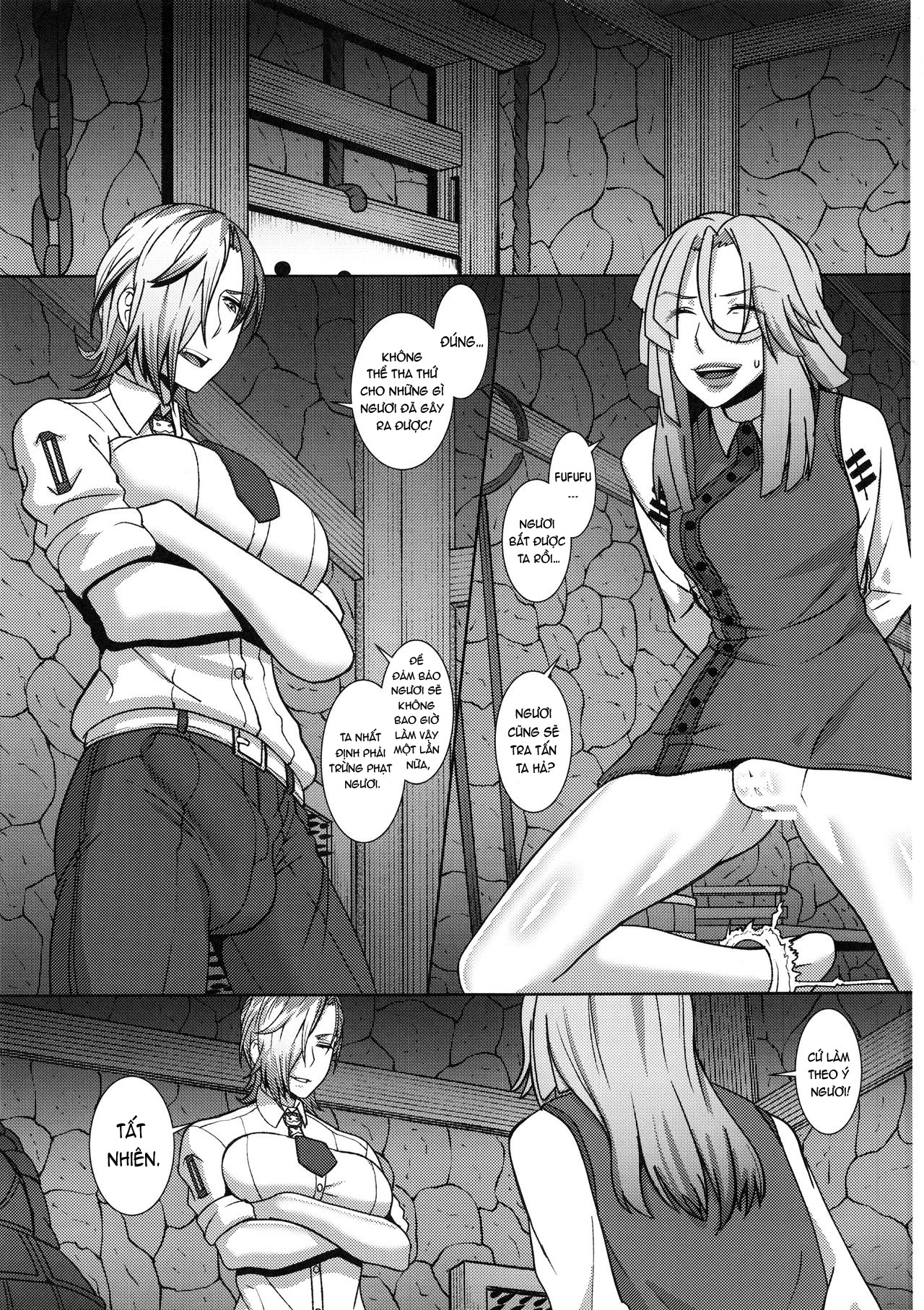 Đọc truyện hentai Kazane no Oshioki Beya - Oneshot