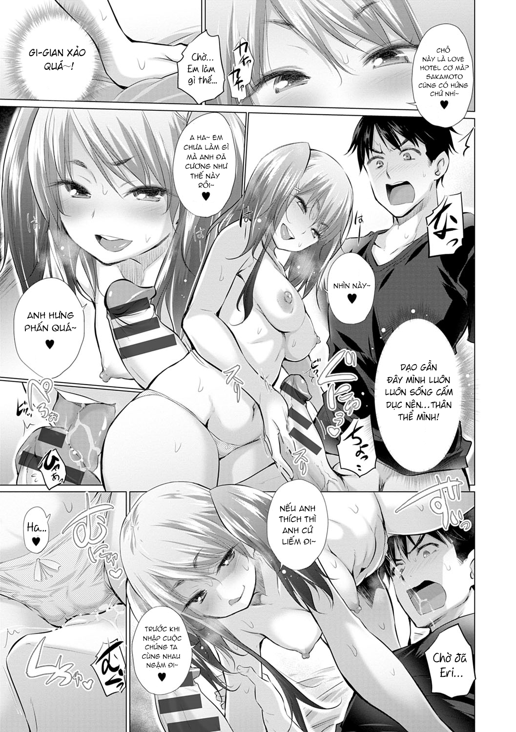 Đọc truyện hentai Trong Phòng Tôi Có Quá Nhiều Các Cô Gái Lạ! - Chap 5: nyc đòi quay lại???