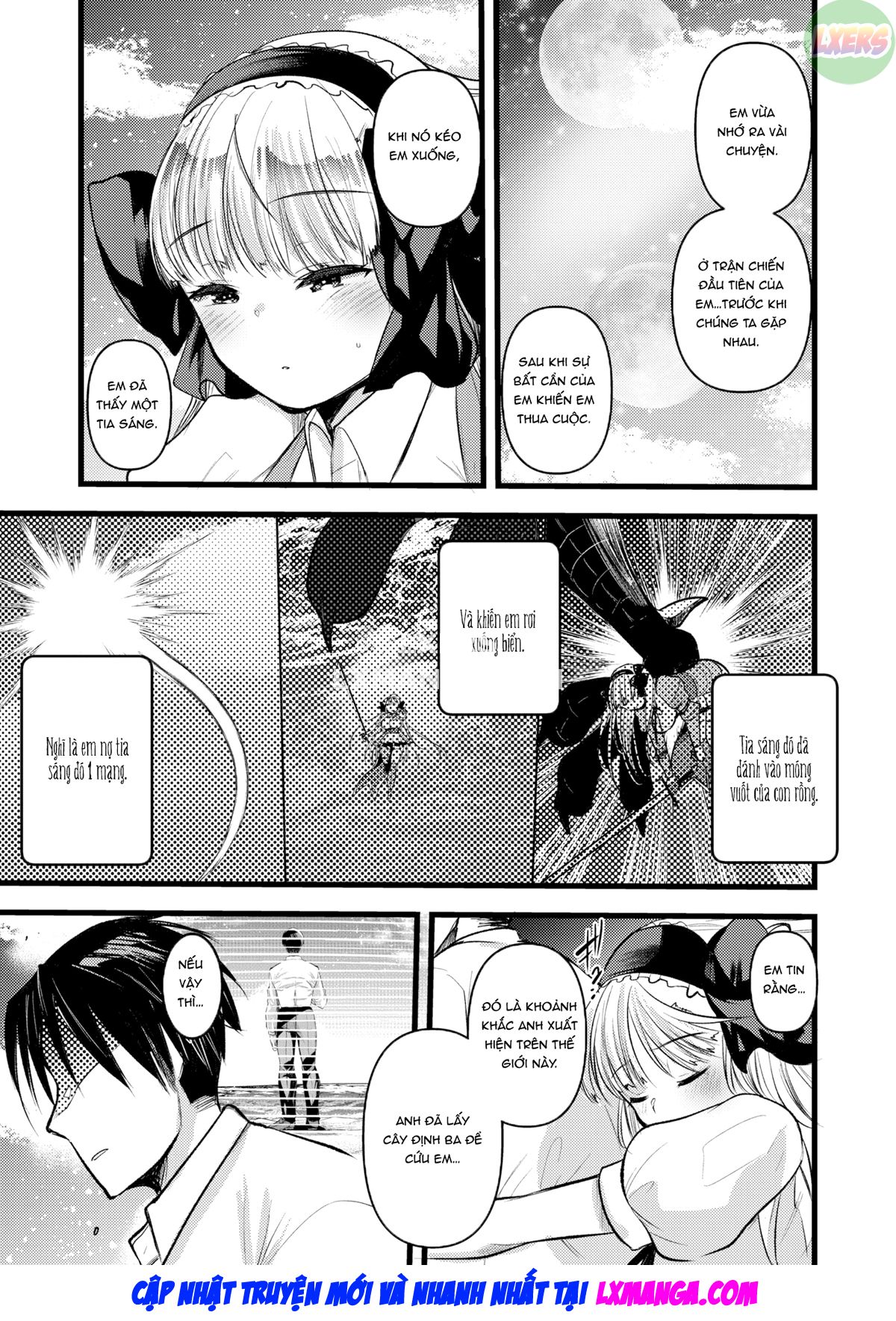 Đọc truyện hentai Cuộc sống thư thái nơi đảo hoang cùng cô Kỵ sĩ công chúa Level 1 - Chap 11