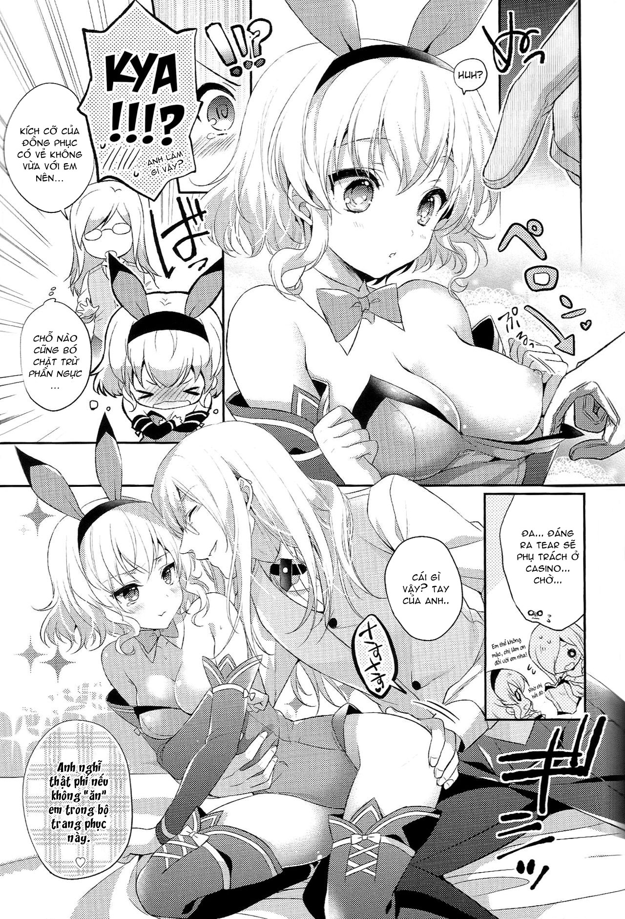 Đọc truyện hentai Bé thỏ dễ thương là em - Oneshot