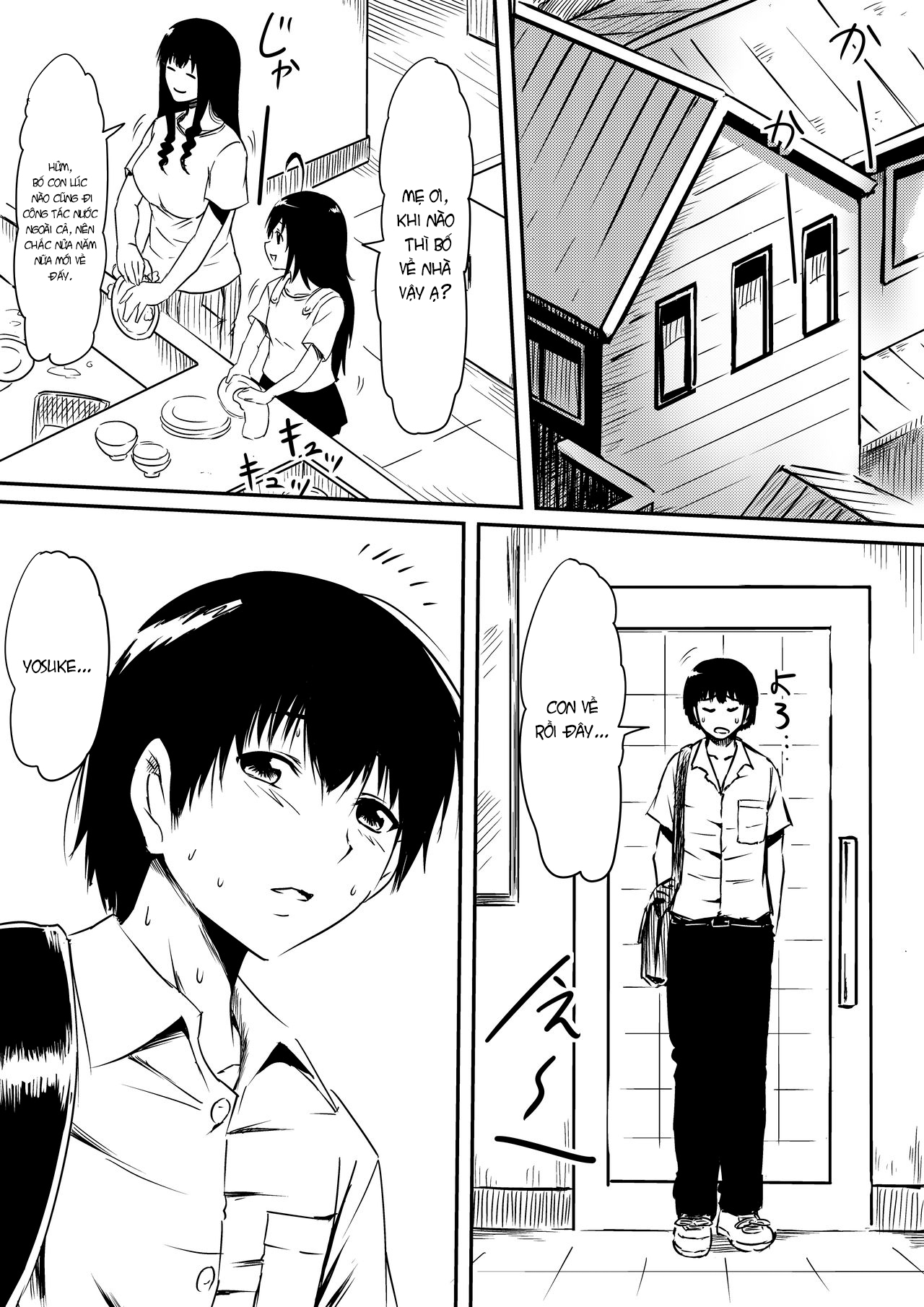 Đọc truyện hentai Thiếu niên và con cặc thần thánh mê hoặc chị em - Chap 1