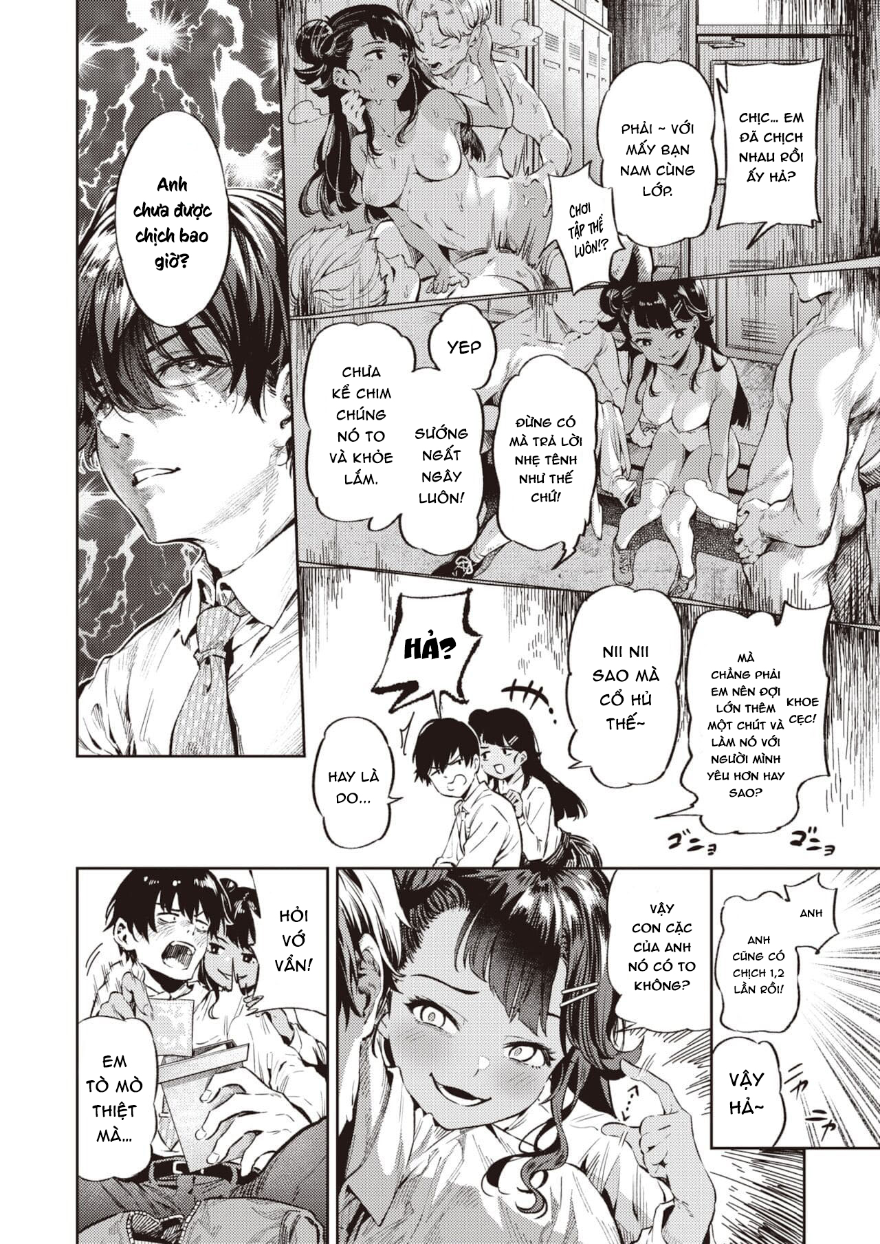 Đọc truyện hentai Cheeky, cute sister - Oneshot
