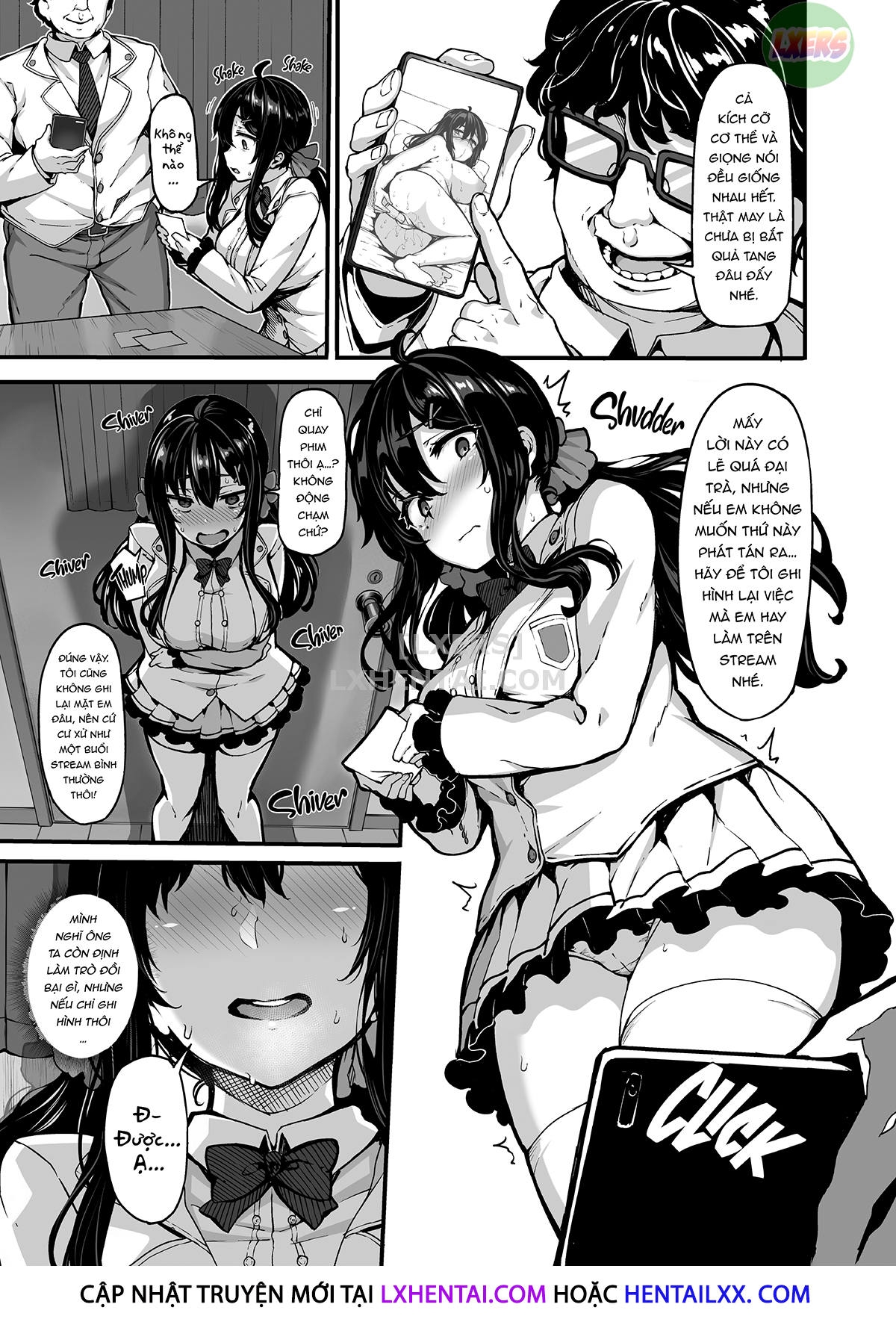 Đọc truyện hentai Nonohara Yuzuka No Himitsu No Haishin - Chap 1