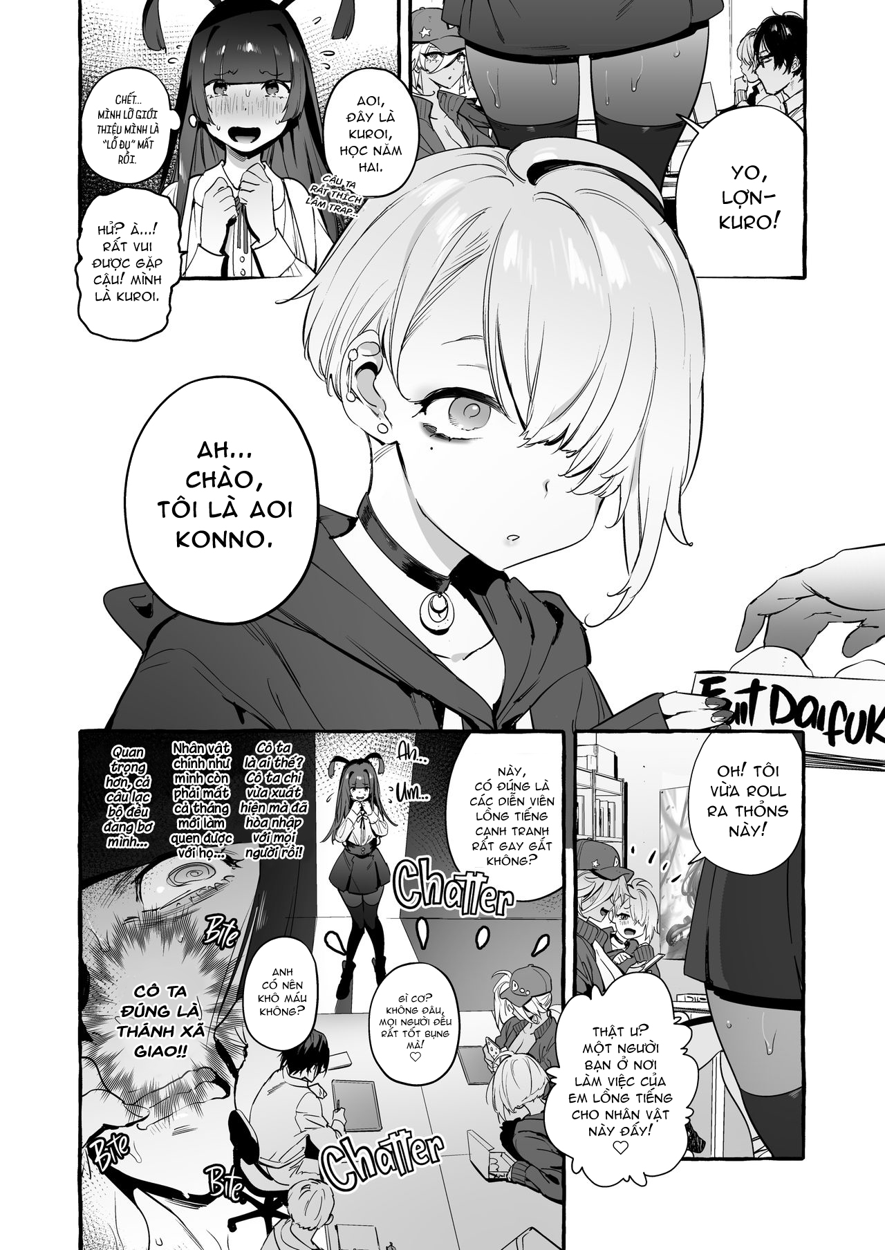 Đọc truyện hentai OtaCir no KuroGal VS Bokura - Phần cuối