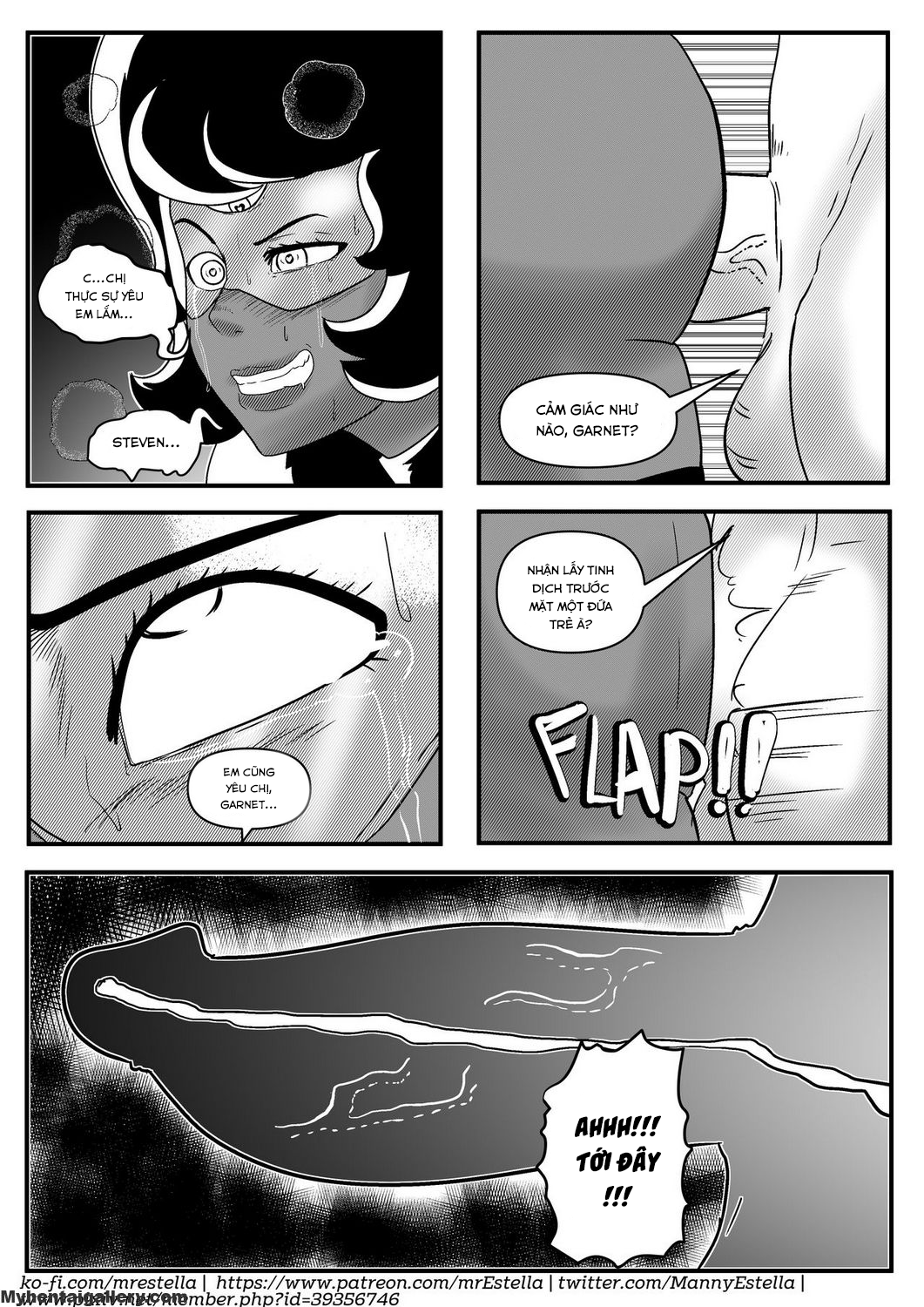Đọc truyện hentai Món quà của Garnet Oneshot