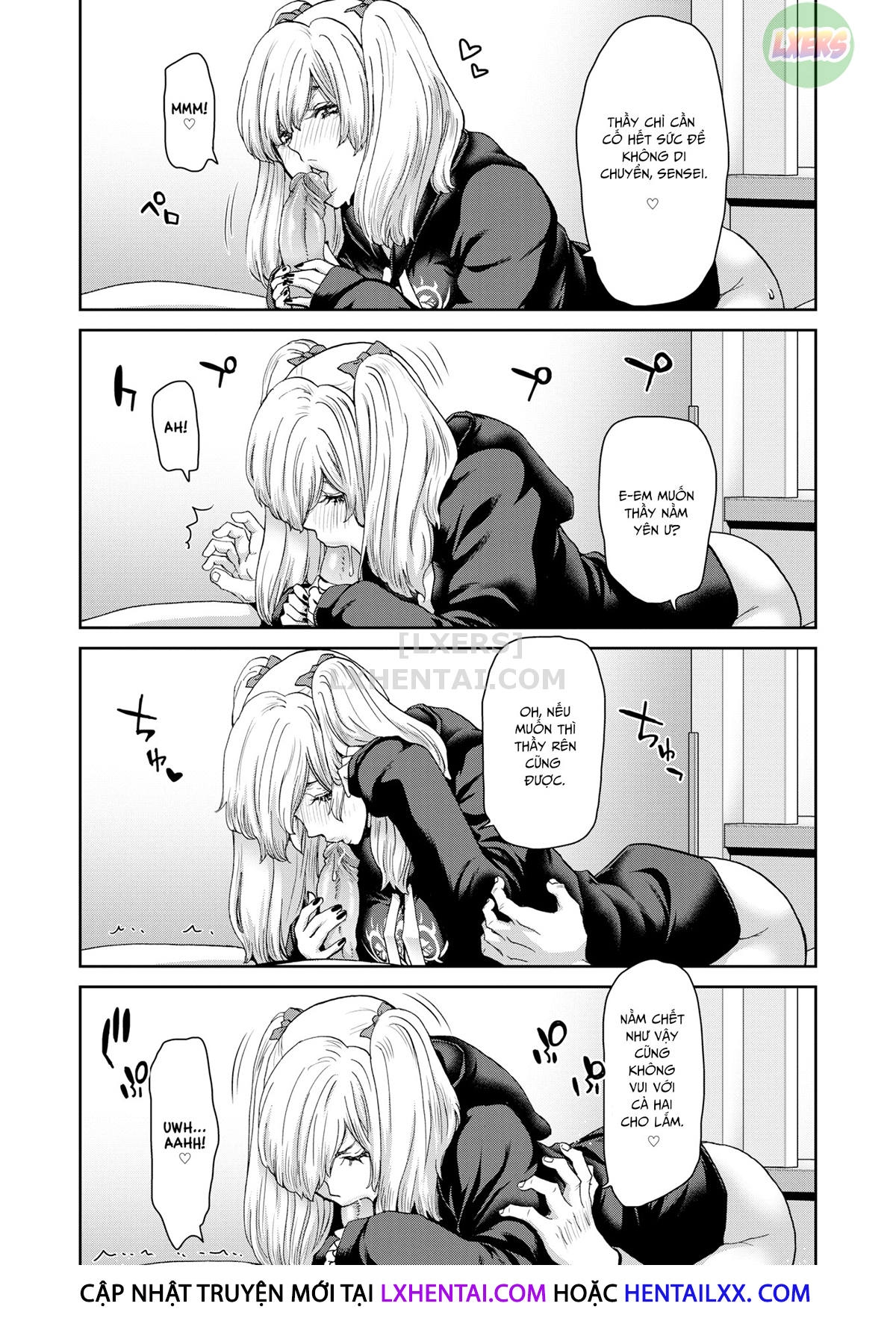 Đọc truyện hentai Chàng giáo viên và cô học sinh hút anh ấy cạn tinh - Oneshot