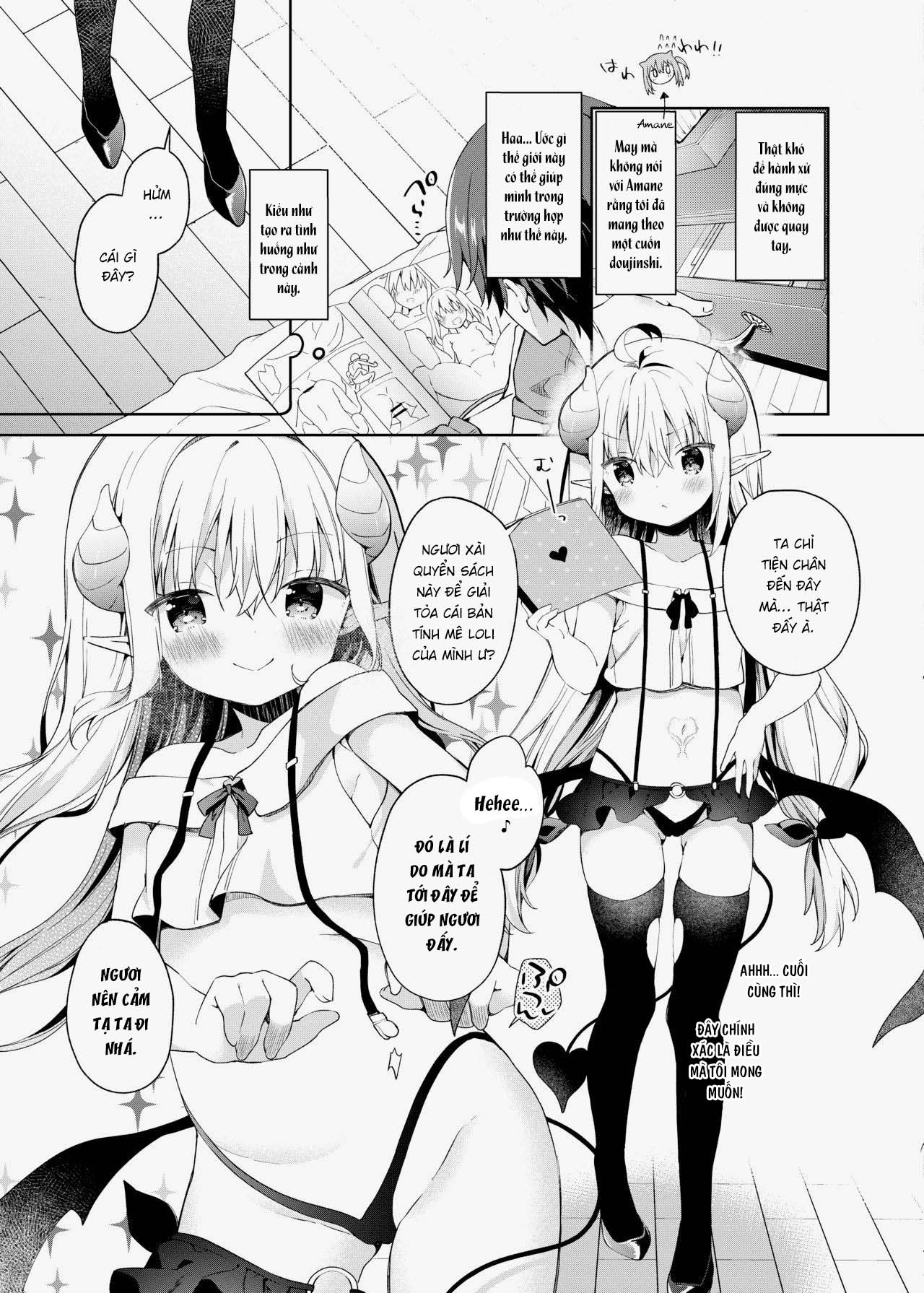 Đọc truyện hentai Chuyển sinh x Ma vương x Succubus - Oneshot