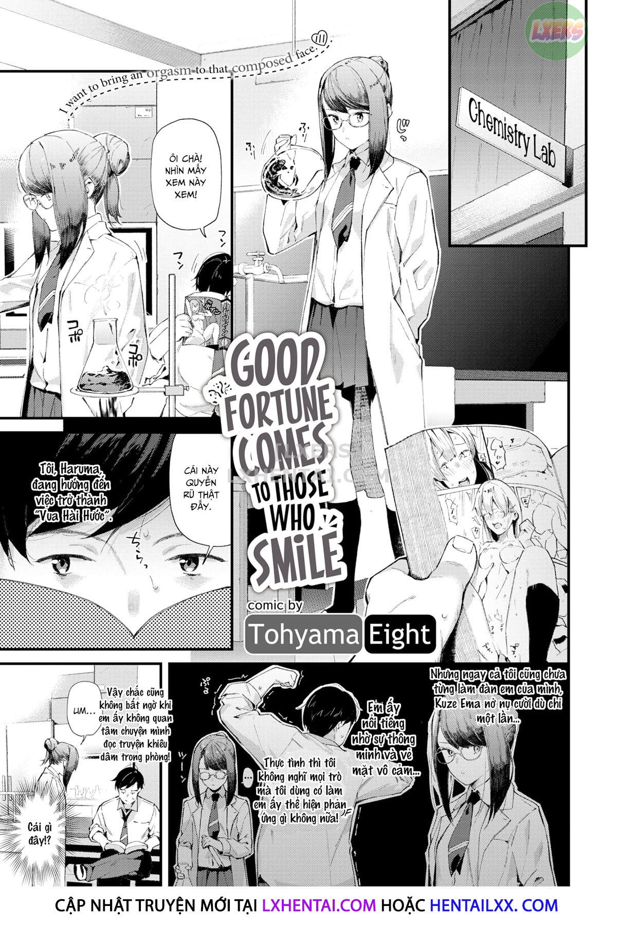 Đọc truyện hentai Vận may đến với những ai hay cười - Oneshot