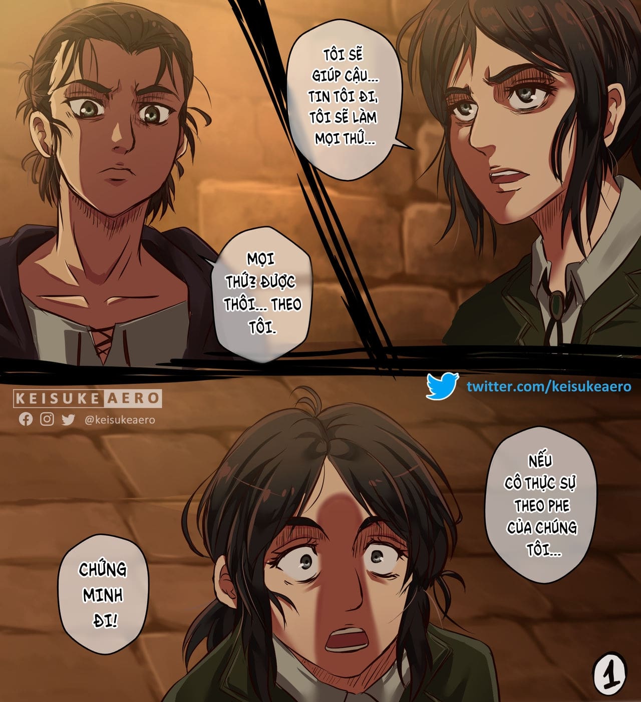 Đọc truyện hentai Tuyển Tập Eren Yeager - Chap 3. Eren x Pieck