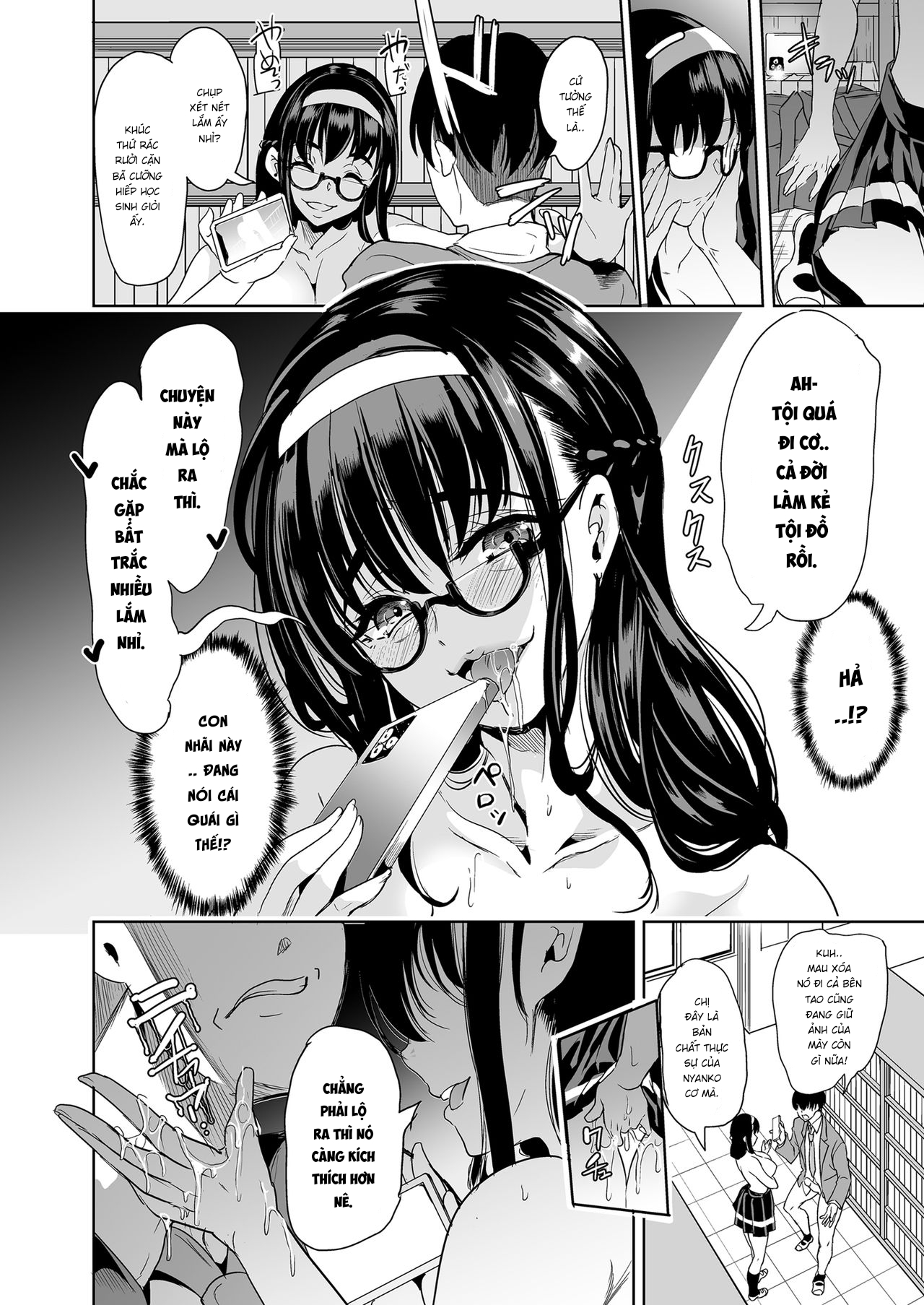Đọc truyện hentai Ura aka tokutei apuri ~ hentai yuutousei mukidashi no seiheki~ - Oneshot - Có che