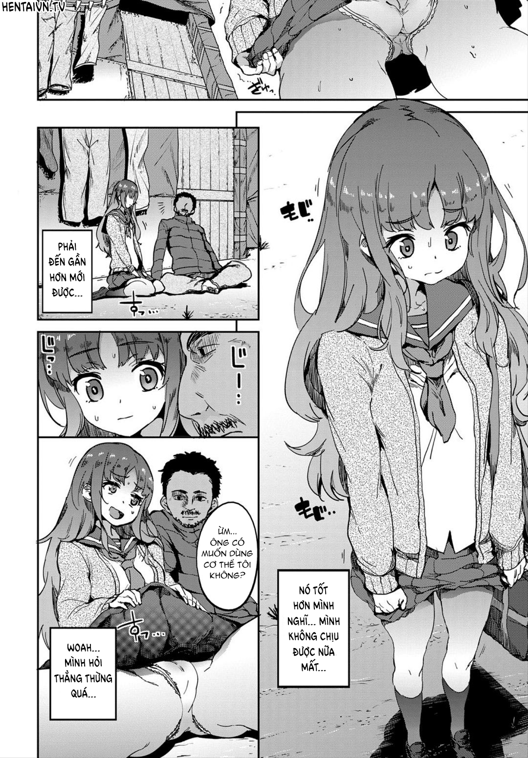 Đọc truyện hentai Mong ước xấu hổ của tôi Oneshot