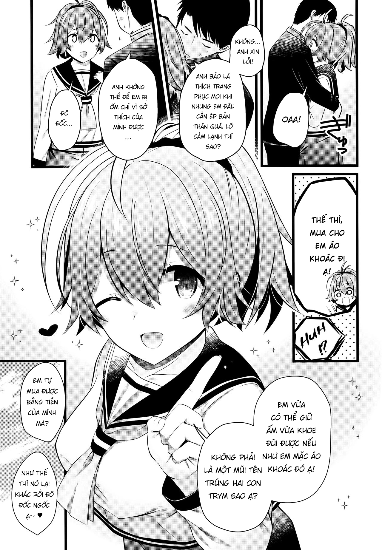 Đọc truyện hentai Fuyu no Aoba wa Doudesuka? - Oneshot